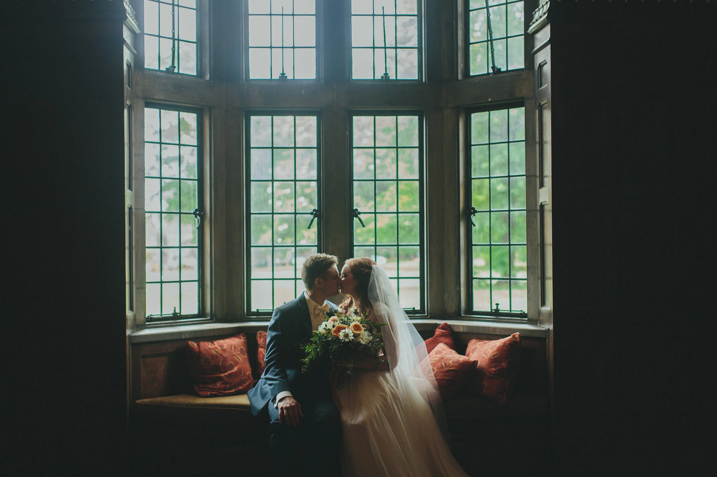 Scarritt Bride and Groom // Nashville Wedding Florist