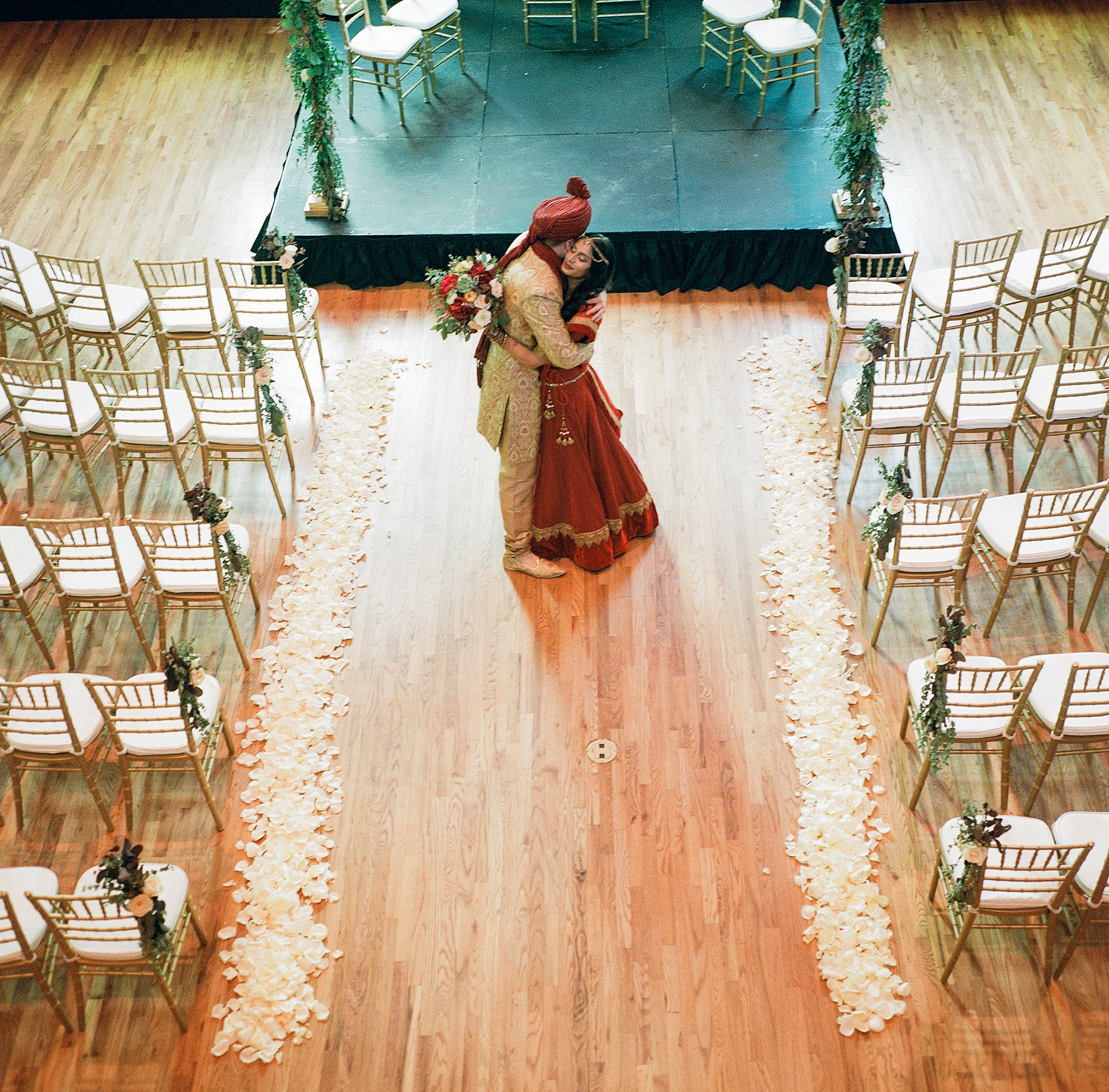 Rose Petal Aisle // Nashville Wedding Floral Design