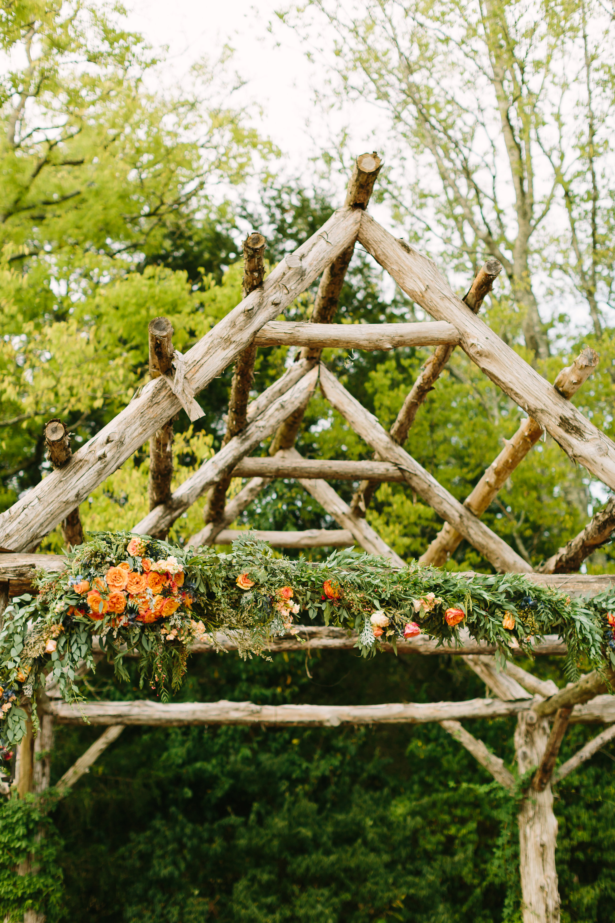 Large Arbor Wedding Ceremony Backdrop