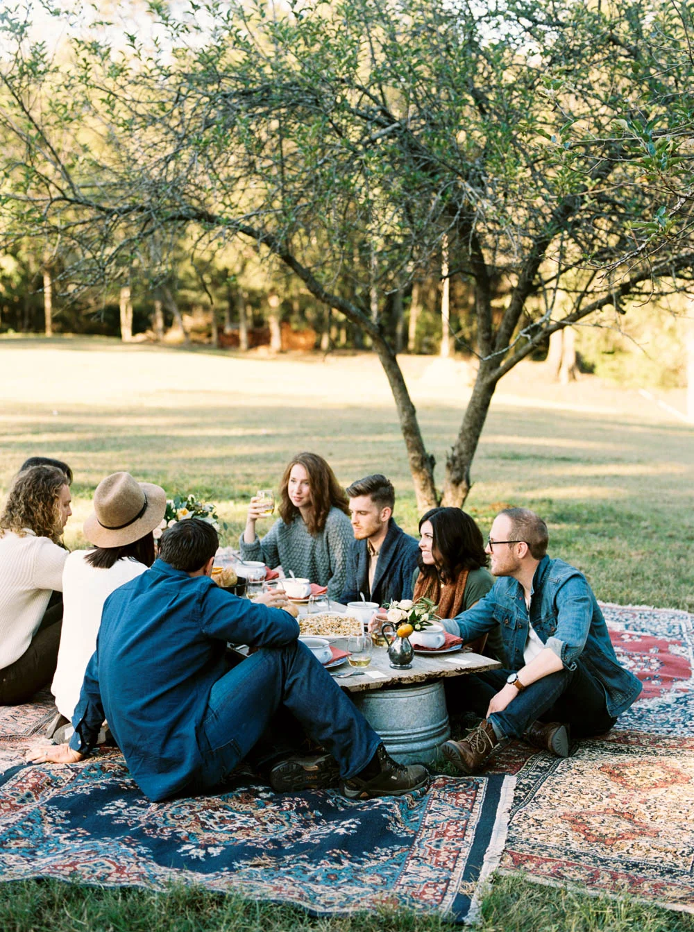 Open air country thanksgiving inspiration // Nashville Floral Design