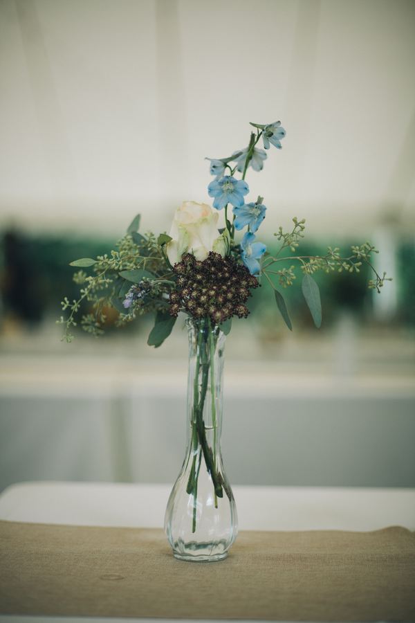 Wildflower bud vase // Nashville Wedding Florist