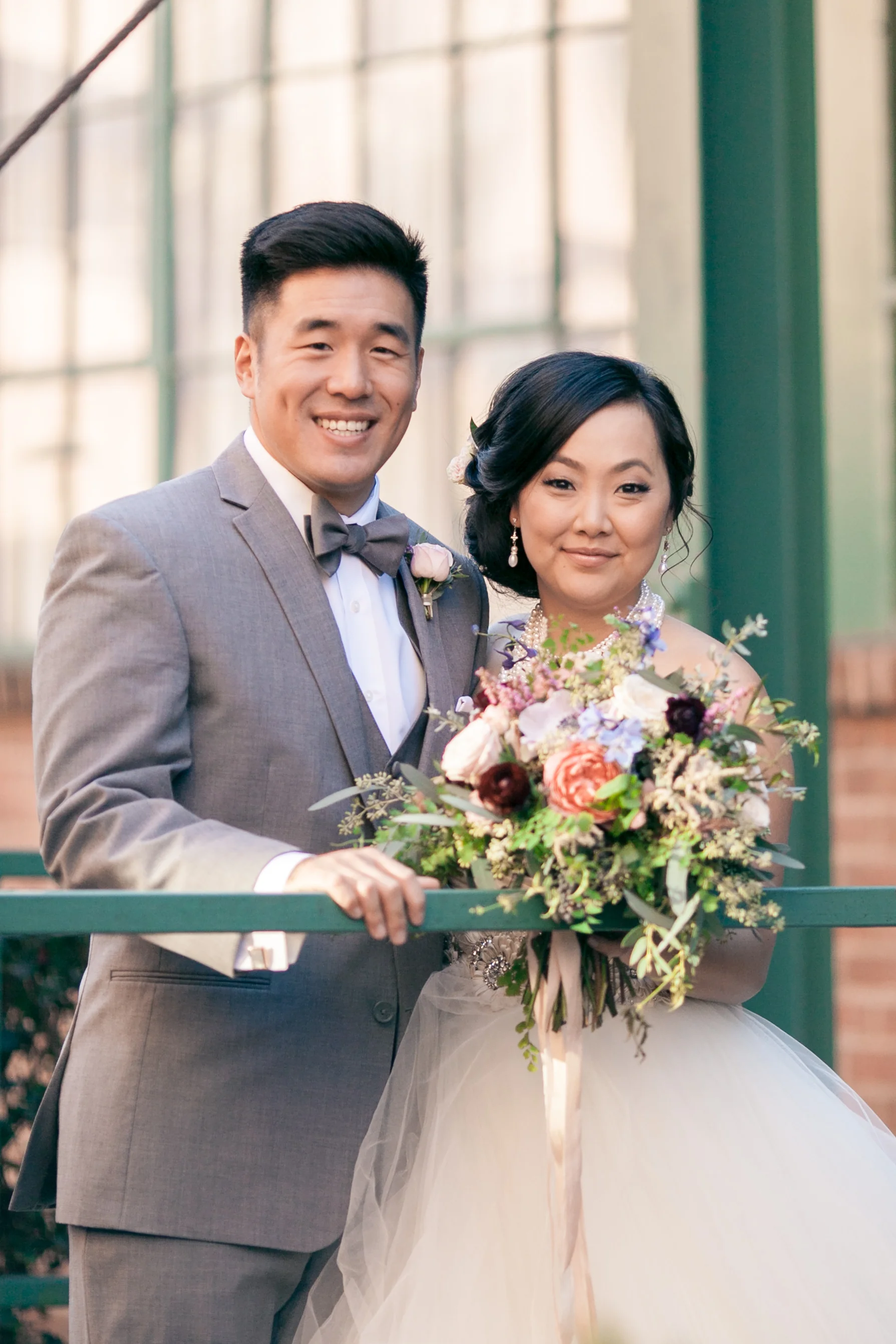 Industrial Bridal Portaits at King Plow Atlanta // Organic Floral Design