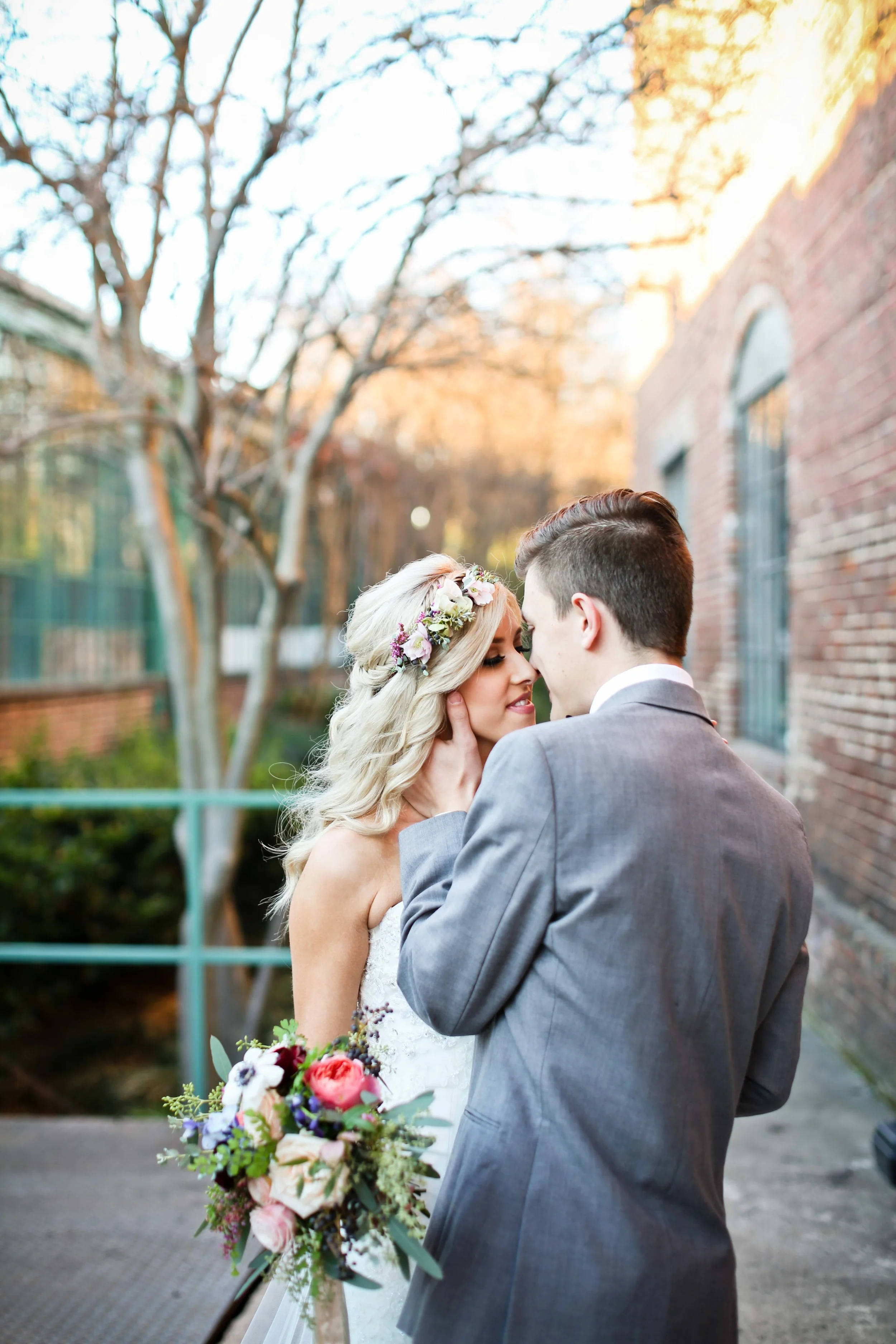Romantic Elopement in Atlanta // Southeast Floral Design