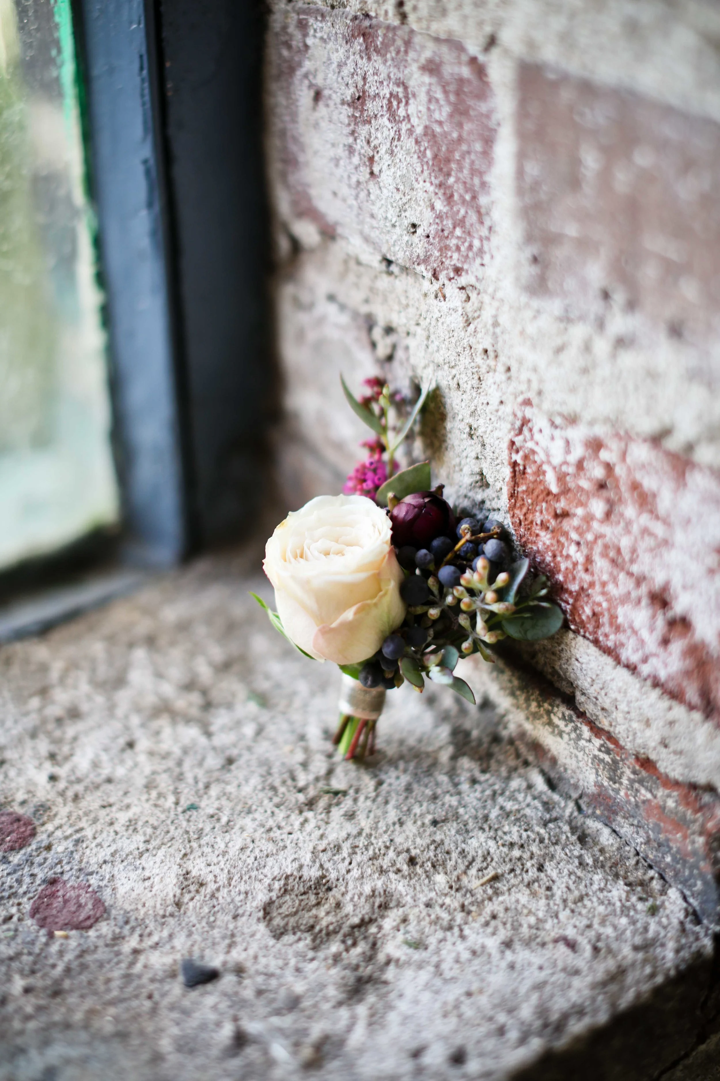 Stained Glass Inspiration Boutonniere