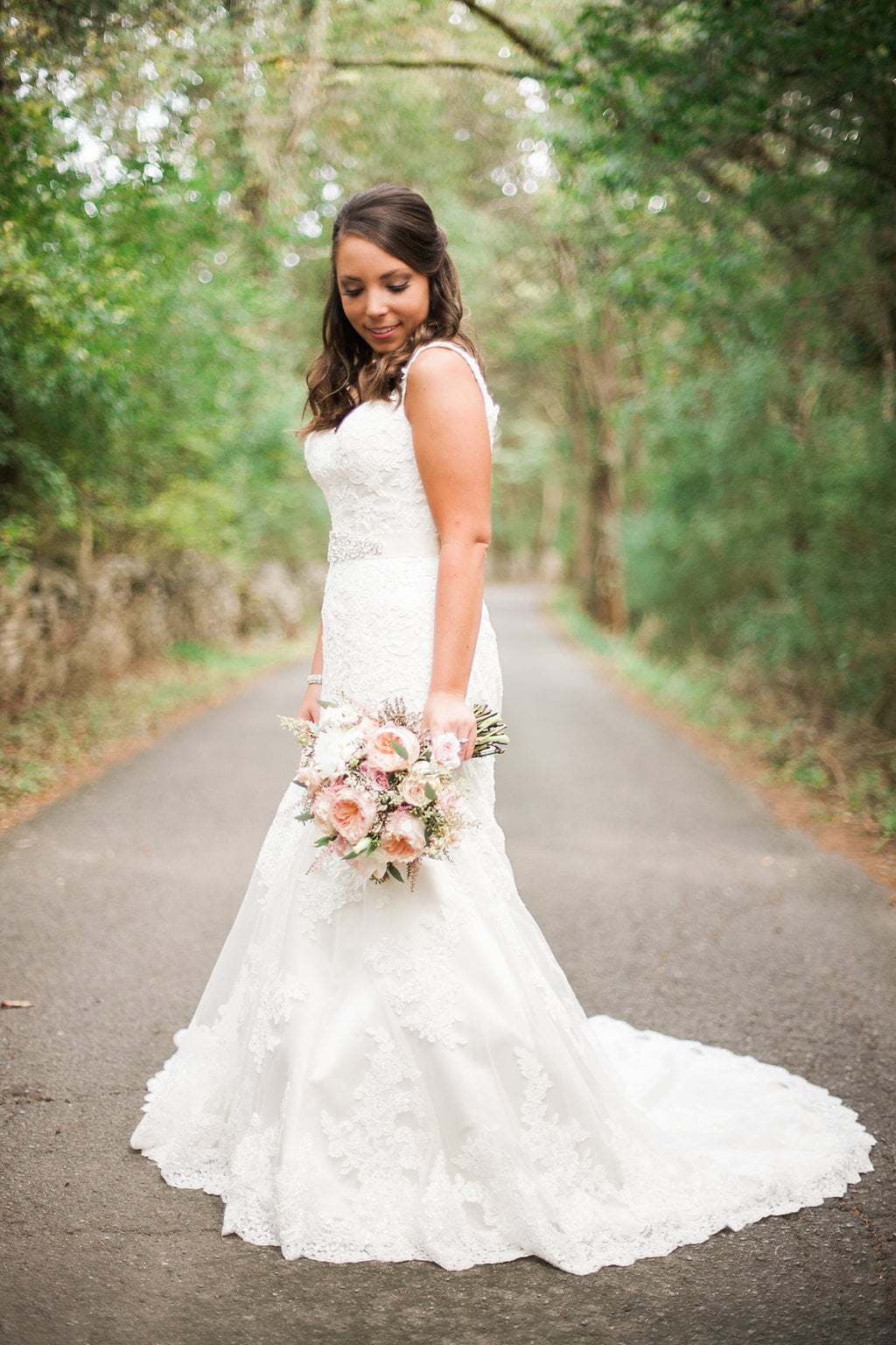Country Lane Bridal Portrait // Nashville Wedding Florist