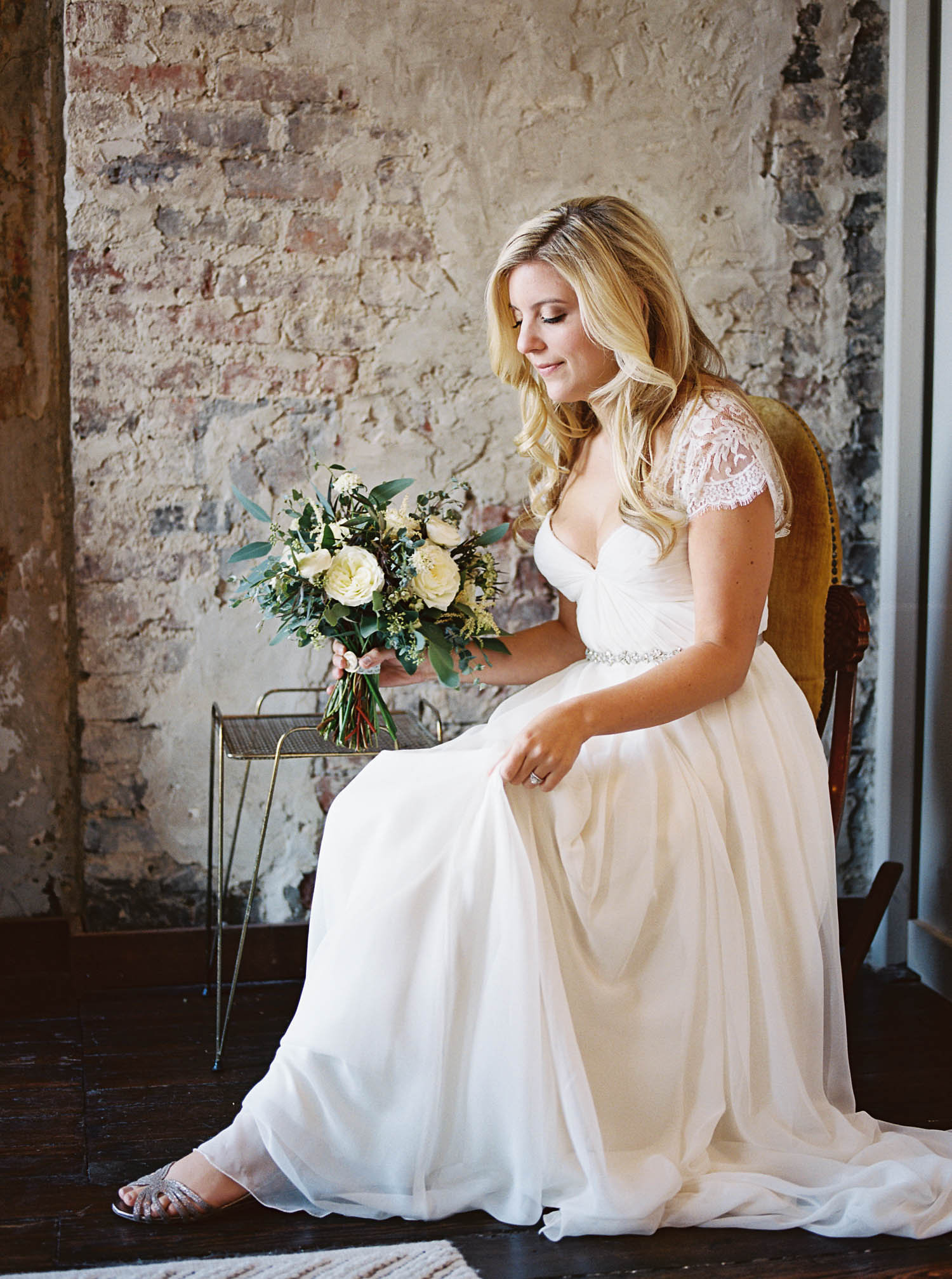 Cordelle Wedding in Nashville with natural floral design