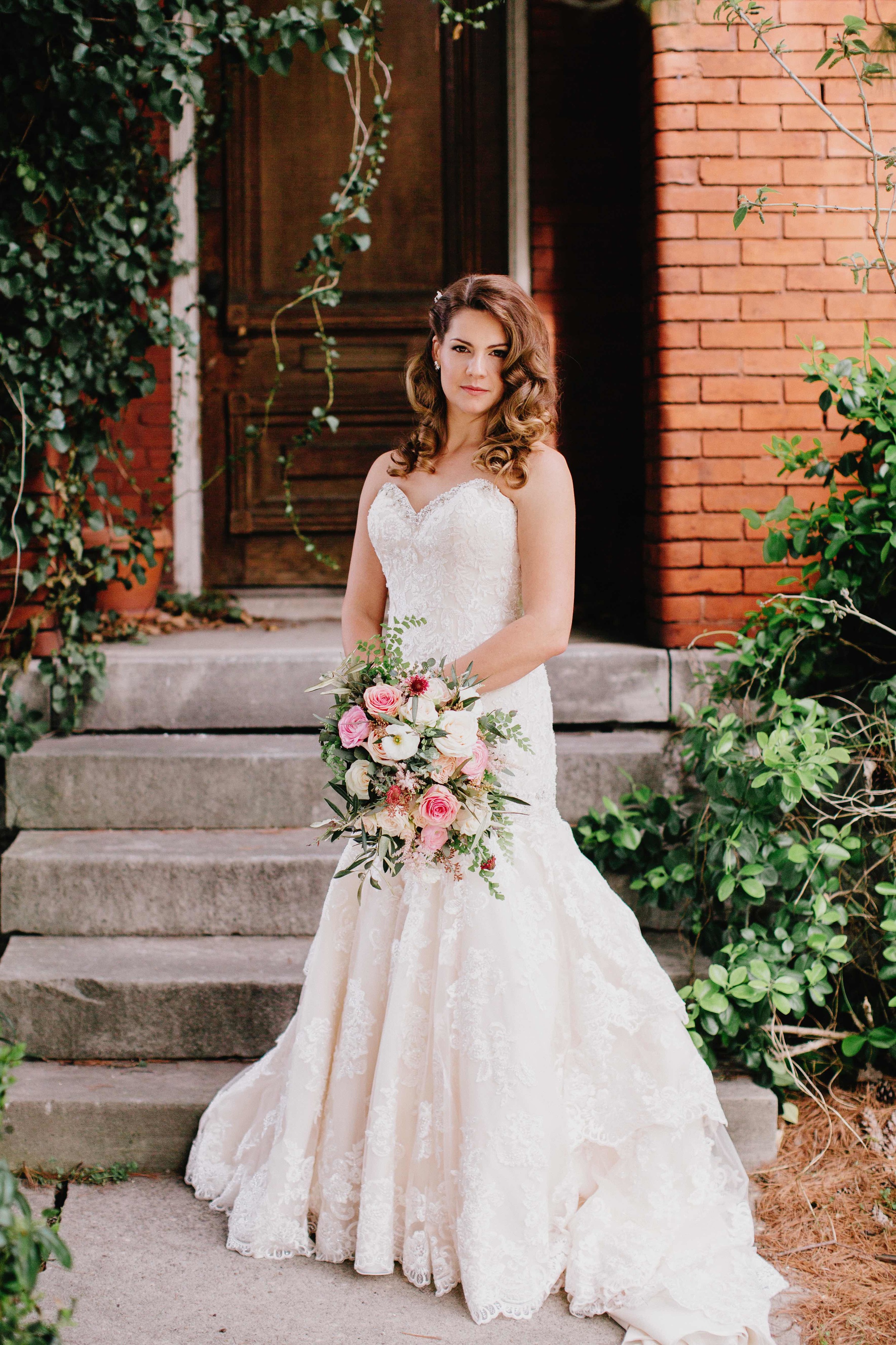 Classic Bridal Portrait at the Cordelle in Nashville // Wedding Florist in TN