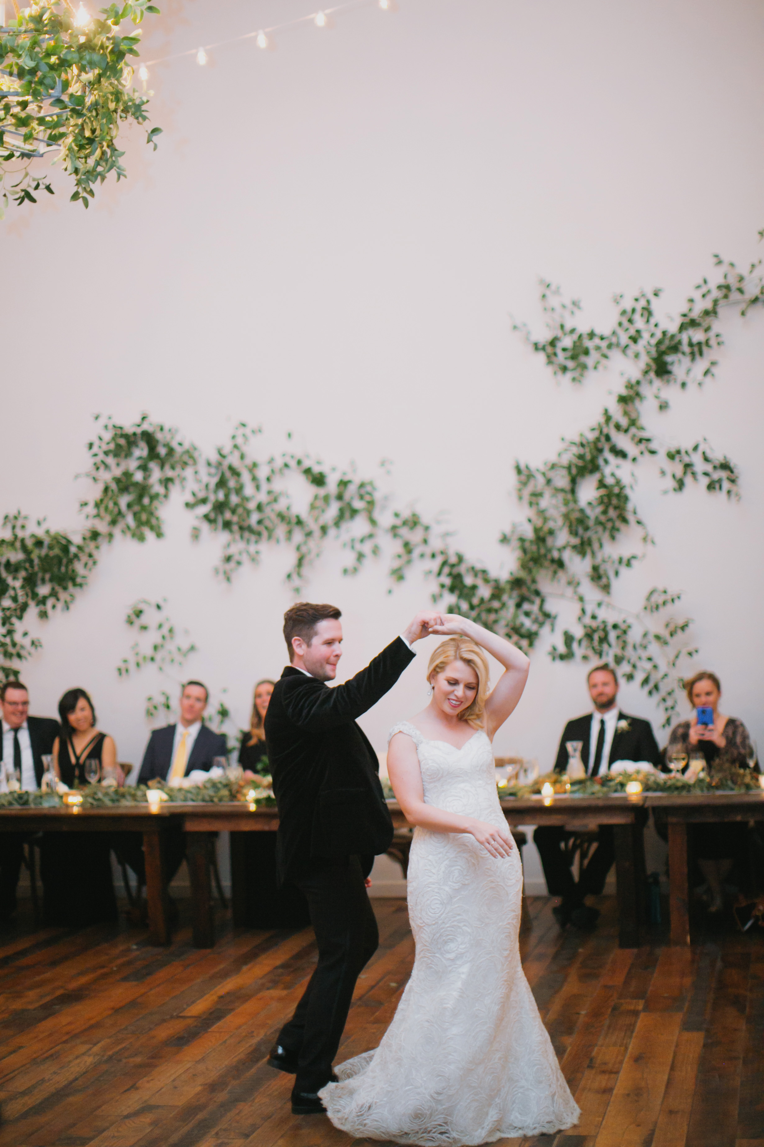 First Dance // Vine Installation // Nashville Wedding Florist