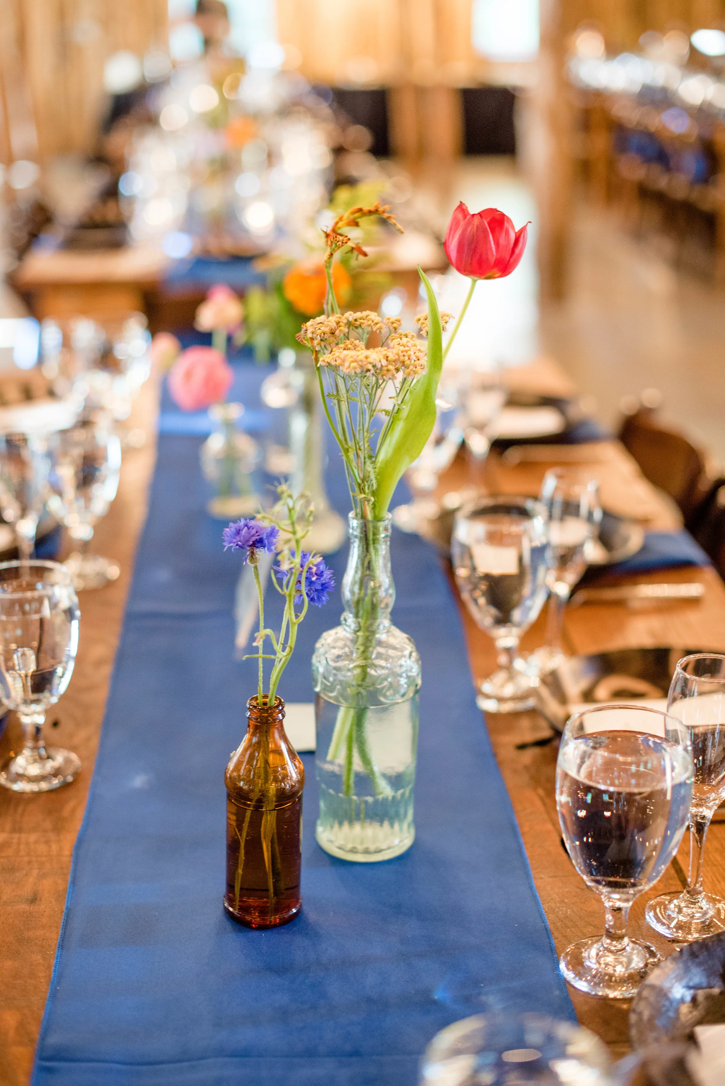 Chagall Painting Inspired Wedding Flowers