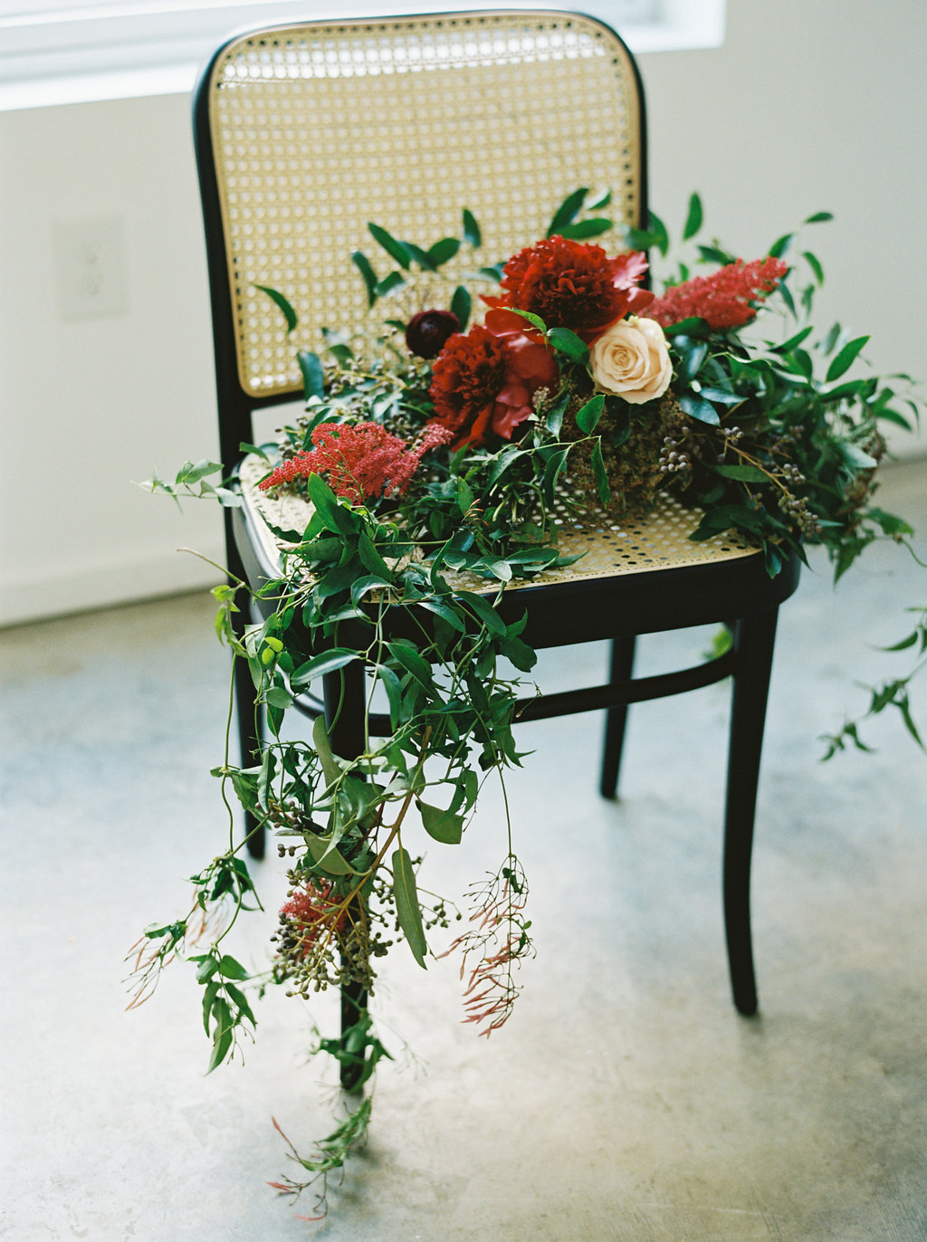 Lush Floral Design with Peonies and Ranunculus // Southeastern Wedding Florist