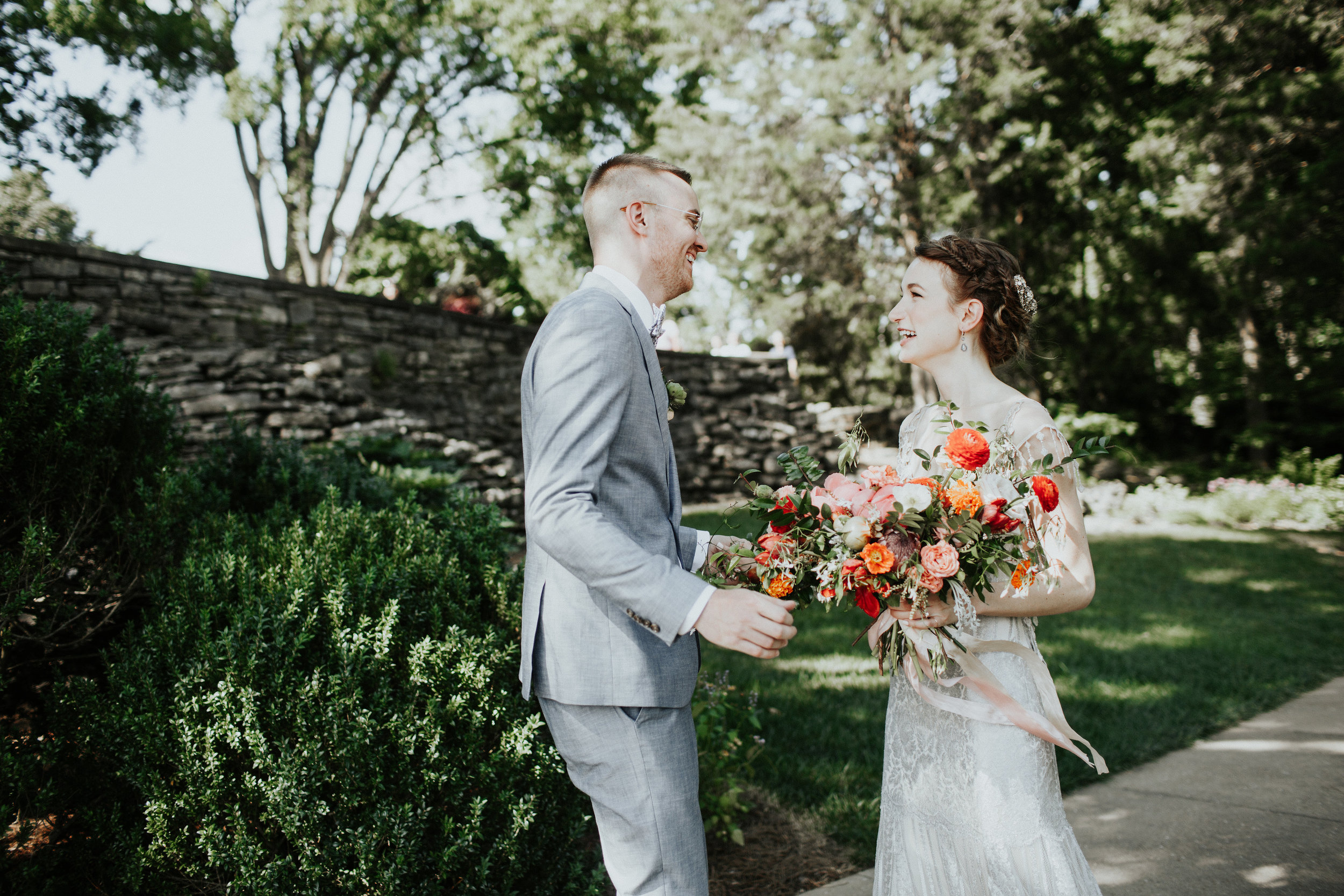 First Look // Lush, organic wedding florist in Nashville