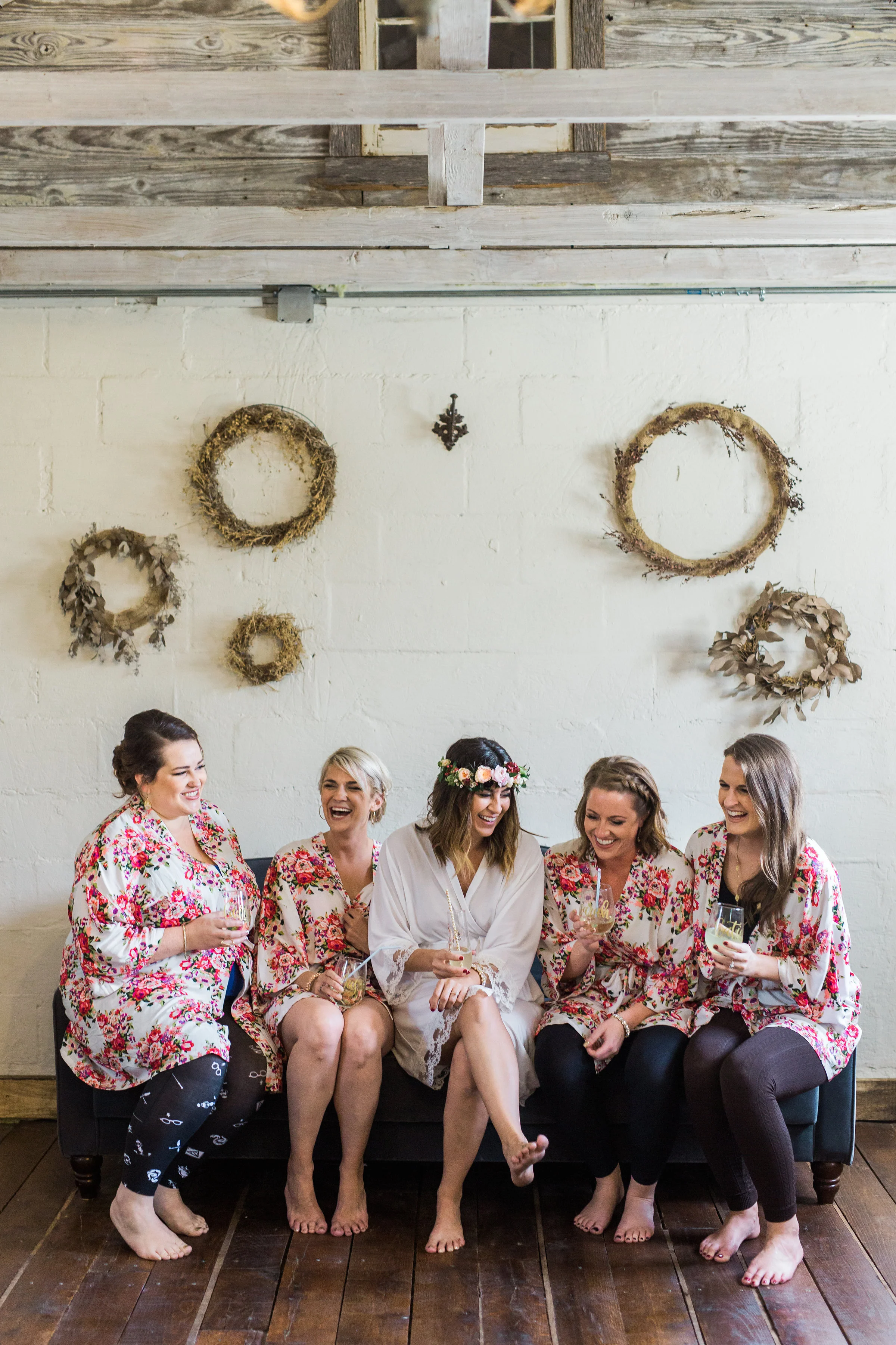 Meadow Hill Farm Wedding with marsala and blush floral design