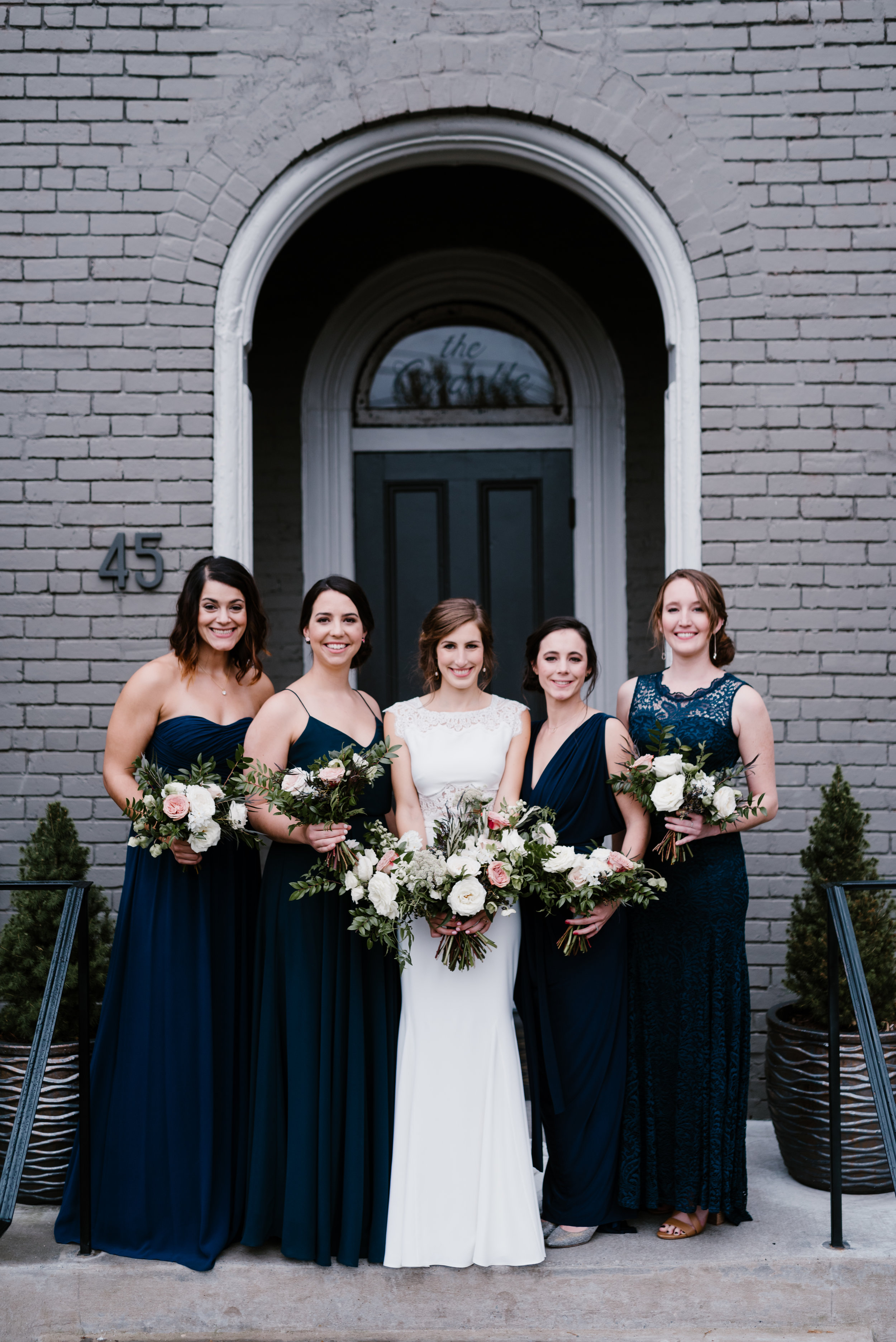 Late fall bridesmaids style // Nashville Wedding Floral Designer