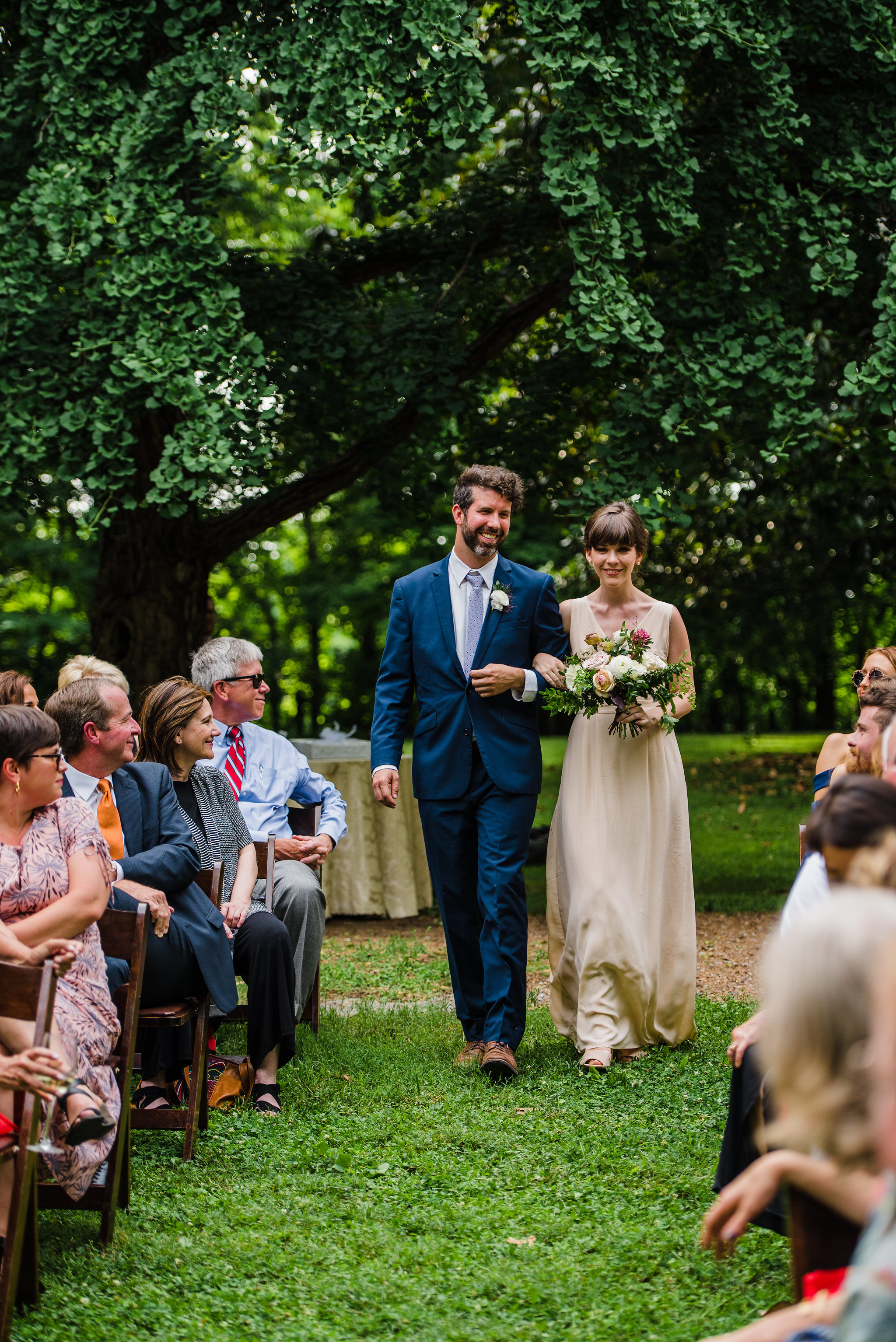 Art deco garden party wedding at Historic Travellers Rest in Nashville with organic, untamed floral design