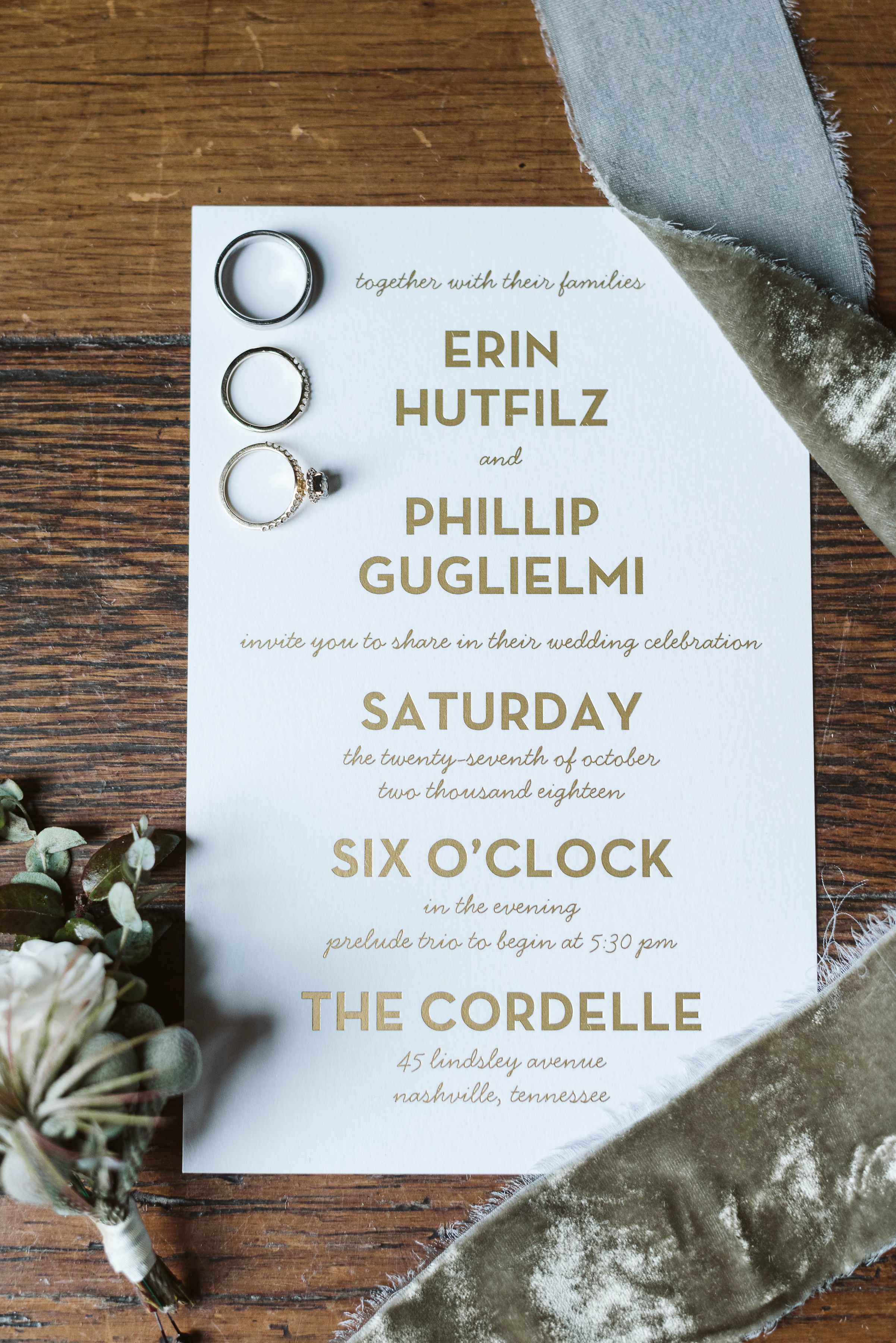 Air plant boutonniere for a fall wedding at the Cordelle // Nashville Wedding Floral Design