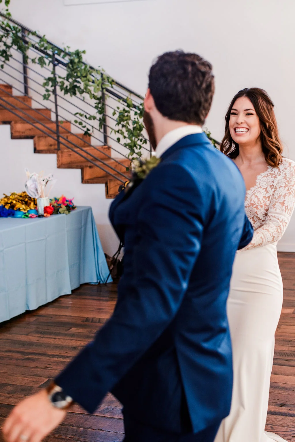 Lush greenery installation at the Cordelle // Nashville Wedding Floral Design