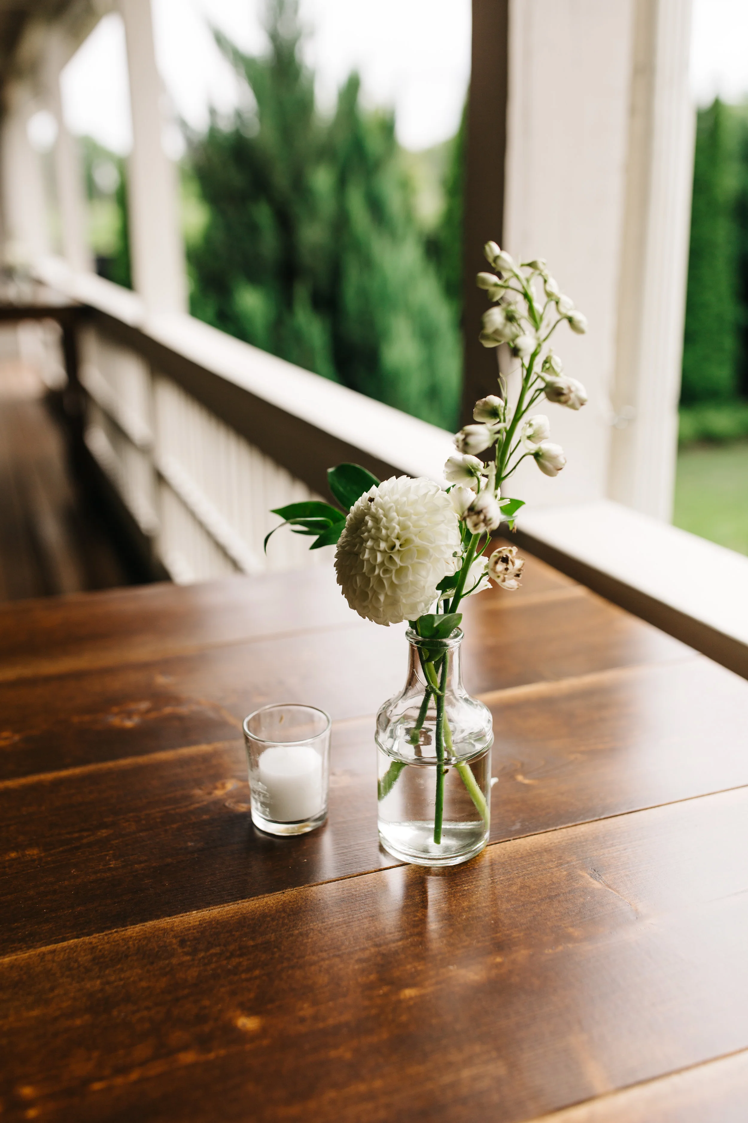 Lush, greenery inspired wedding floral design in Nashville, TN.