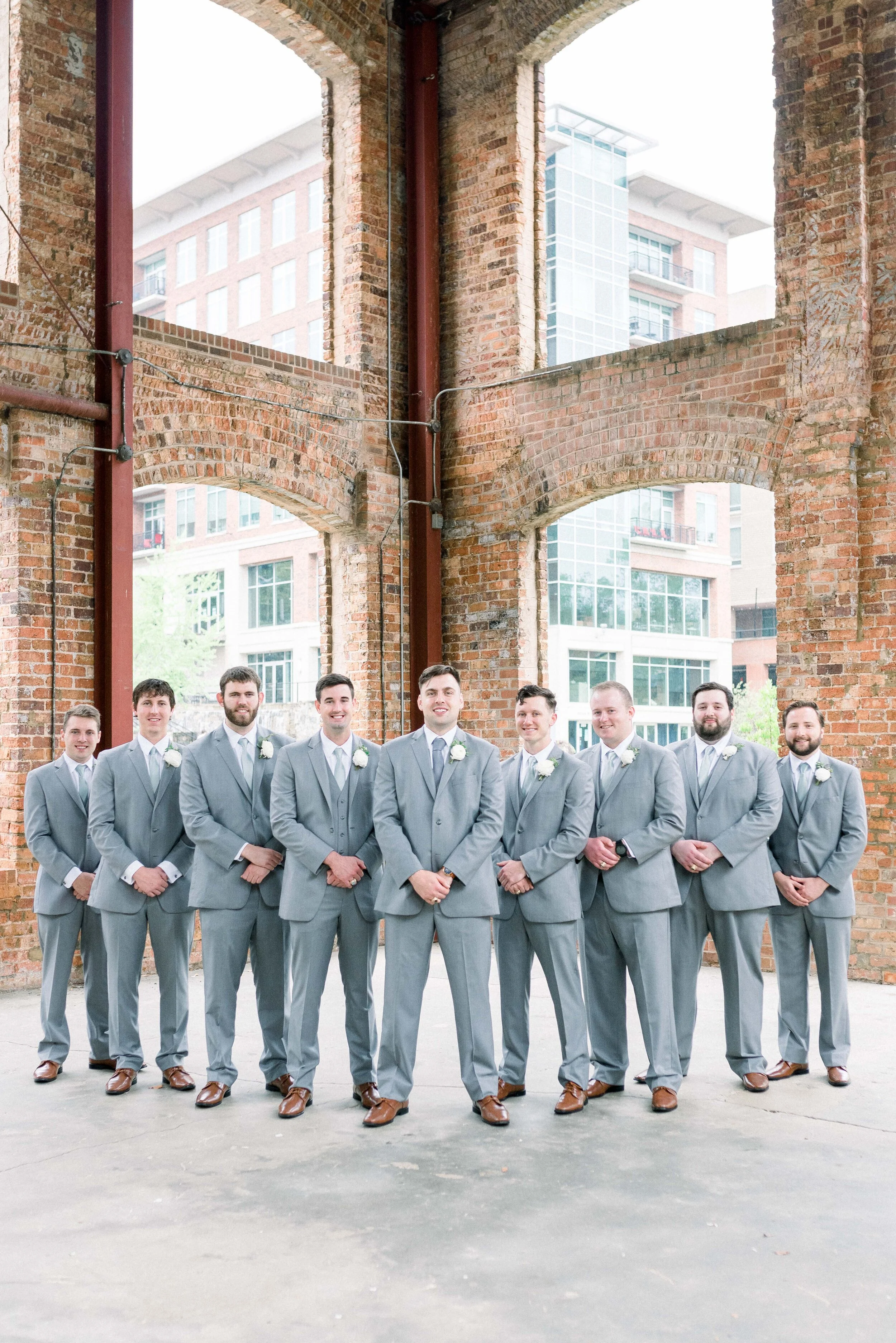 This wedding had a gorgeous soft summer palette of cream, blush, and sage. It was filled with delicate, thoughtful touches.  Designed by florist Rosemary & Finch in Nashville, TN.