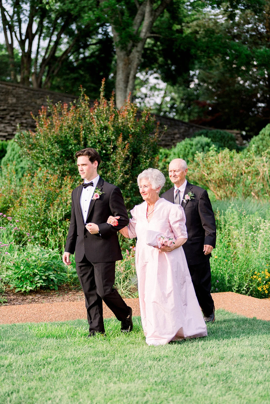 A magical wedding filled with details of blush, pink, ivory, and white. Designed by florist Rosemary & Finch in Nashville, TN.