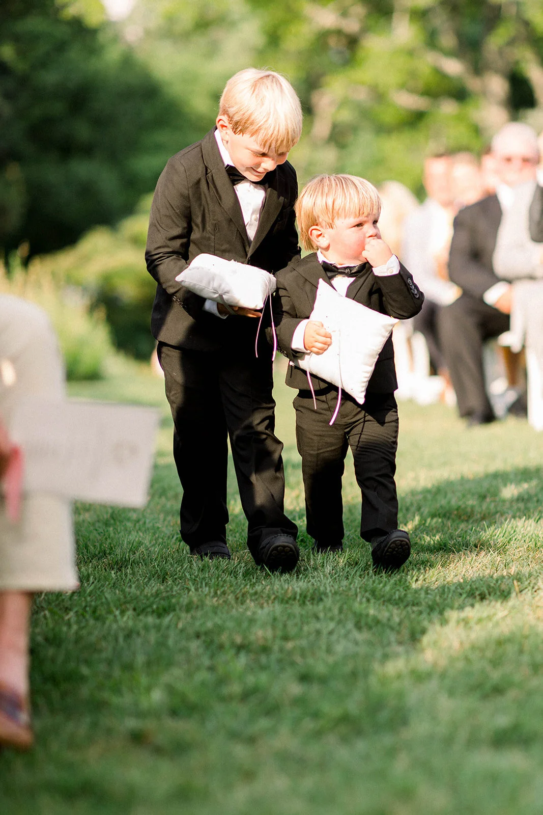 A magical wedding filled with details of blush, pink, ivory, and white. Designed by florist Rosemary & Finch in Nashville, TN.
