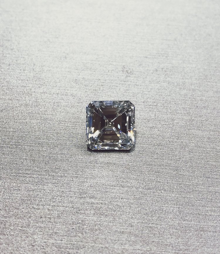 4-Carat Asscher Cut Diamond