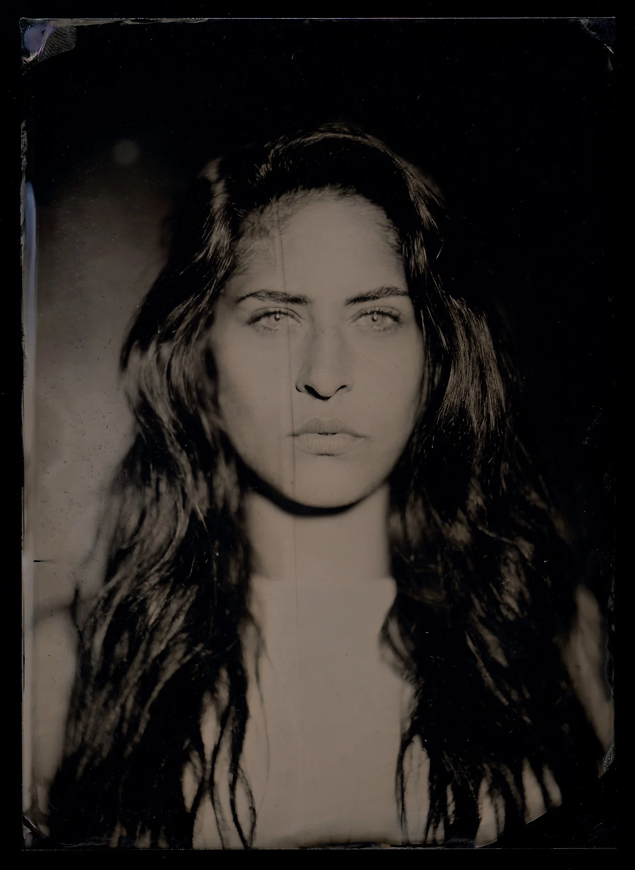 5"x7" on Black Aluminum