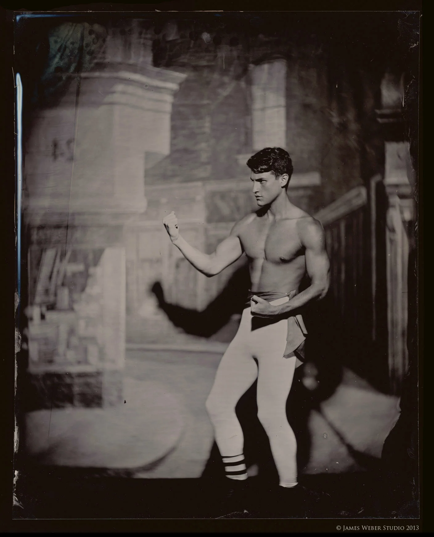Model: Jordan @ Red NYC Tights by Capezio, Socks, Courtesy of Joan Goldberg