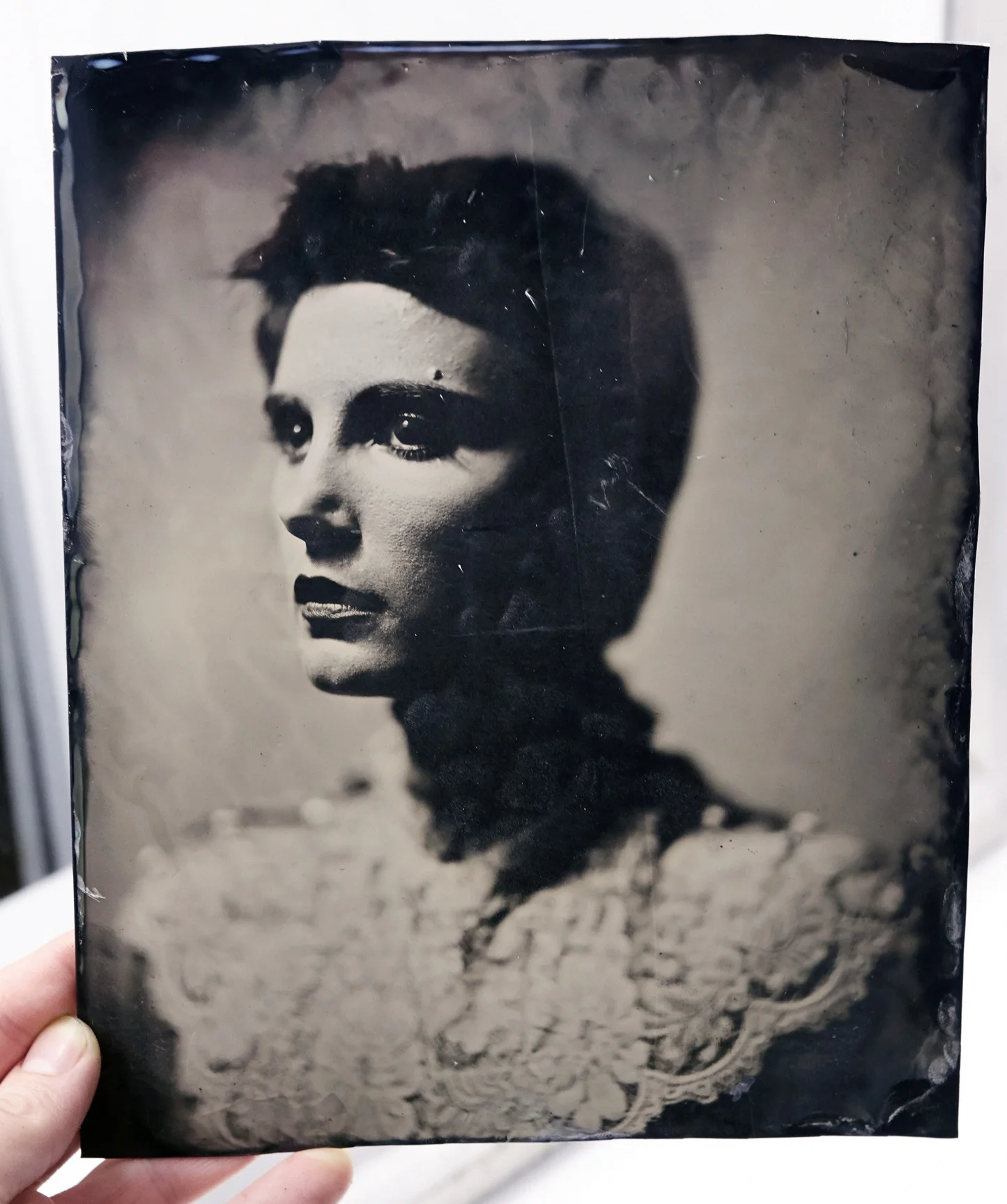 8"x10" on Black Aluminum