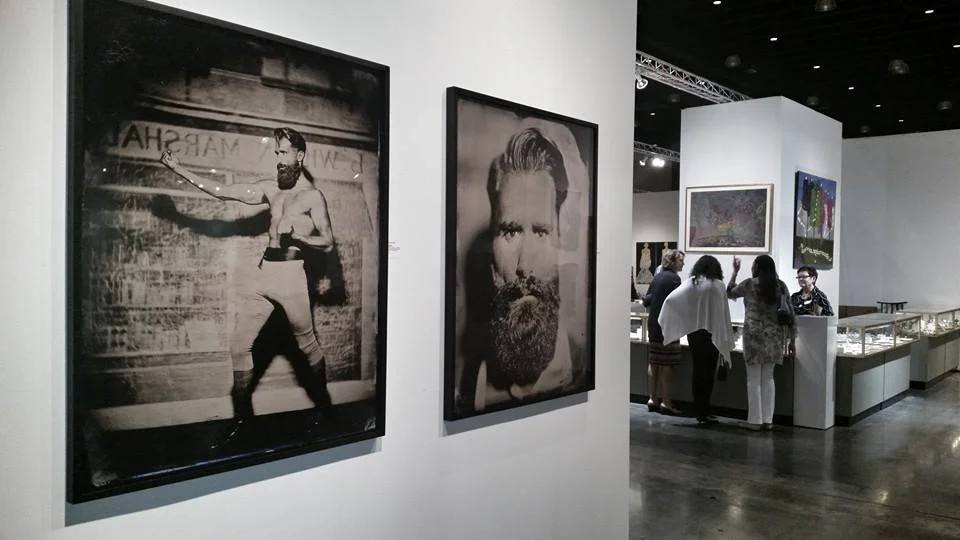 Two images from my Pugilist Series. 40"x50". Fine Art Baryta paper. 