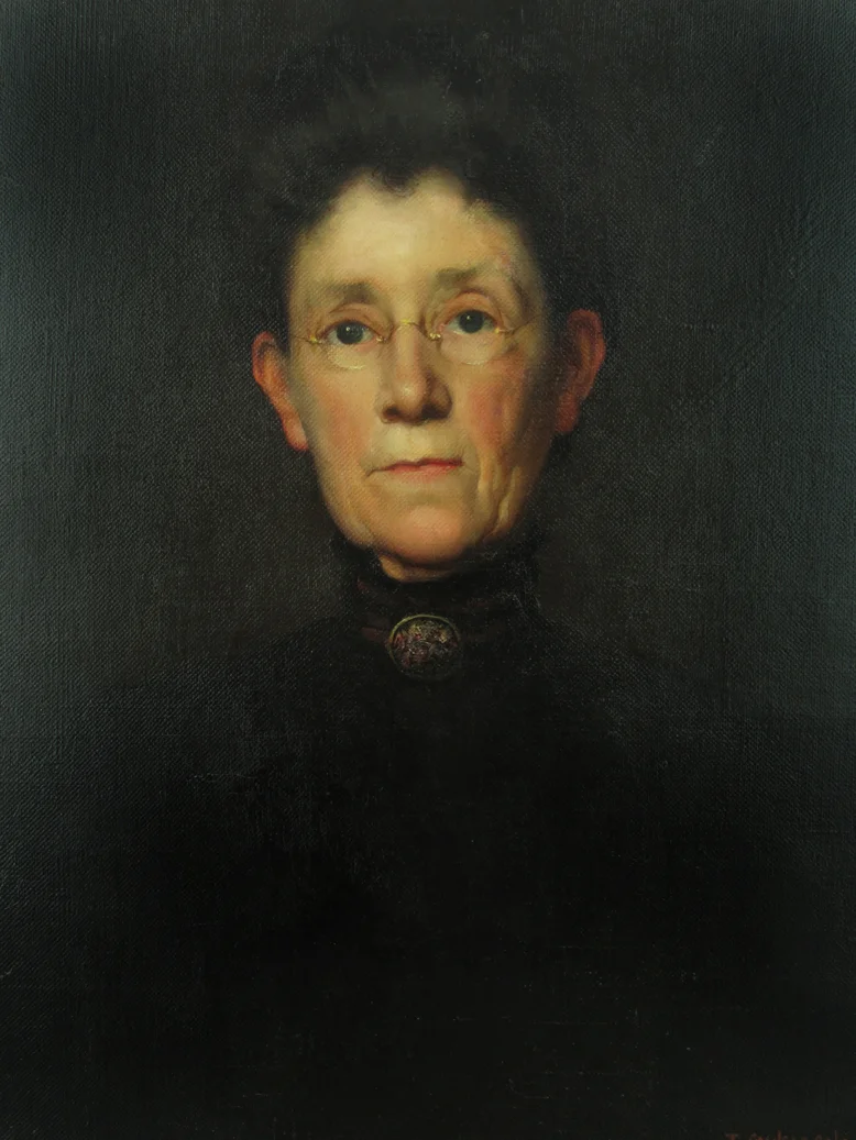 Portrait of a Lady Oil on Canvas, Signed ( l.r. ) "T. Casilear Cole 1909" 21" x 17 1/4" Price Available Upon Request Thomas Casilear Cole, painter and teacher, was born in Staatsburg-on-Hudson, New York on July 23, 1888 and died in 1976. In 1929 he was living at the Hotel Chelsea, 222 West 23rd Street in New York City. He was actively earning his living as an artist from the early 1900s to the 1970s and was a portrait painter from early on. Cole taught at the Traphagen School of Art, portrait and figure painting at the School of Fine and the Industrial Arts in New York City, and portrait painting at the Phoenix Art Institute, NYC. Cole worked as a WPA artist, illustrator, and he served in United States Navy from 1917 to 1919. Cole attended the Riverview Military Academy in Poughkeepsie, New York from 1900 to 1904 and Harvard University in 1905. He studied at the School of the Museum of Fine Arts, Boston (SMFA) from 1905 to 1911 under Edmund Charles Tarbell (1862-1938), Frank Weston Benson (1862-1951), and Philip Leslie Hale (1865-1934). In 1912 Cole was in Paris studying with Jean Paul Laurens (1838-1921) at the Académie Julian in Paris and Atelier Baschet. His memberships include the Rockport Art Association; the Society Descendants of the Founders of Hartford, the Poetry Society of America, and the American Veterans Society of Artists. Some of Coles' many exhibitions include the Pennsylvania Academy of Fine Arts (PAFA), 1911; the Boston Art Club (BAC), 1911; the National Academy of Design (NAD), 1911; the Museum of Fine Arts, Boston, 1913; the Copley Society, 1913; the Art Institute if Chicago (AIC), 1915; the San Francisco Exposition, 1915; the Berlin Gallery in NYC, 1915; solo shows at the Knoedler Gallery in 1915 and 1917; the San Francisco Art Museum, 1919; the Rochester Museum, 1917; the Anderson Gallery, NYC, 1919; the Art Center, NYC, 1920; the Norfolk Art Society, VA, 1921; the Allied Artists of America; Ehrich Gallery, 1921; the Women's University Club, NYC, 1922; the Paris Salon, 1923; the City Club, NY, 1924; the Marie Sterner Gallery, 1926; the Ainslie Gallery, 1927; the Rockport Art Association, 1930; the Albright Art Gallery, 1931; the 56th Street Gallery, 1931; the Cosmopolitan Club, NY, 1937; the Veterans Society of Artists, 1942; the Ogunquit Art Center, 1945-55; the National Arts Club (NAC), NYC, 1945; Portraits Inc., 1970s; the Parson's School of Design, 1970; and New York City WPA Art. Cole's work can be seen in the collections of the San Francisco Museum of Fine Art; the New York Bar Association; the Brooklyn Public Library; the Newton Theological Seminary; Trinity College, Hartford; the Butler Institute of American Art (portrait of Dorothy); Duke University, NC (portrait of William S. Halsted); the Virginia Historical Society, Richmond, VA (portrait of Walter Heron Taylor, 1838-1916); Tennessee Historical Society, Nashville (portrait of Judge Samuel C. Williams). His commissioned works include the Federal Courthouse, NYC (portrait of Judge Alfred C. Cox, 1920); the Vermont State Capitol, Montpelier (portrait of Governor Stickney, 1921; the Massachusetts Supreme Court, Boston (portrait of Judge Edward P. Pierce. 1930); the Father Mathew Society, Salem, MA (portrait of Father Mathew, 1940); the Hood Museum of Art Dartmouth College, Hanover, NH (portrait of Curtis H. Page, 1928); the Edwin A. Ulrich Museum of Art, Wichita State University, KS (portrait of the Countess of Fontenailles and a portrait of Sir John Robertson as Hamlet) and a portrait of President James K. Polk, commissioned by the State of Tennessee and presented to the United States Naval Academy, Annapolis, MD, 1945. Sources : Who Was Who in American Art , 1999, page 692; Davenport's Art Reference, 2006/2007Edition, page 465; Mantle Fielding, 1986 , page 165; Mallett, page 84; Dealer's Choice Biographical Encyclopedia of American Painters ... 2002 pages 278-79; Artists of the Rockport Art Association , 1940, page 39; New York Genealogical & Biographical Society; Smithsonian Institution Research Information System. Museums (3) : Thomas Cole Butler Institute of American Art Fine Arts Museums of San Francisco-Legion of Honor Virginia Historical Society