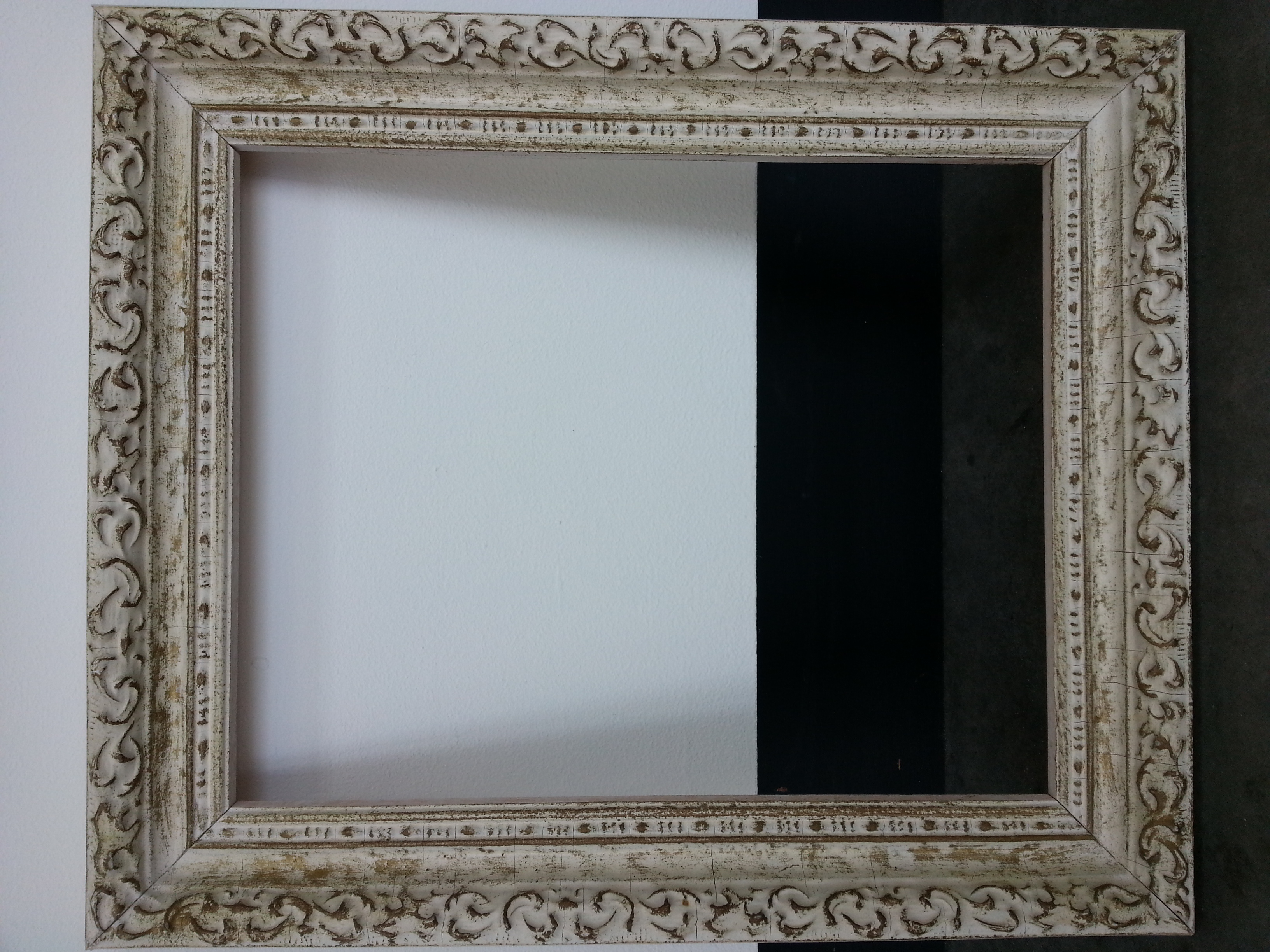 Vintage Distressed / White Wash Finish Frame R.S. 8" x 10" / Frame O.D. 10 1/4" x 12 1/4" $80 Available