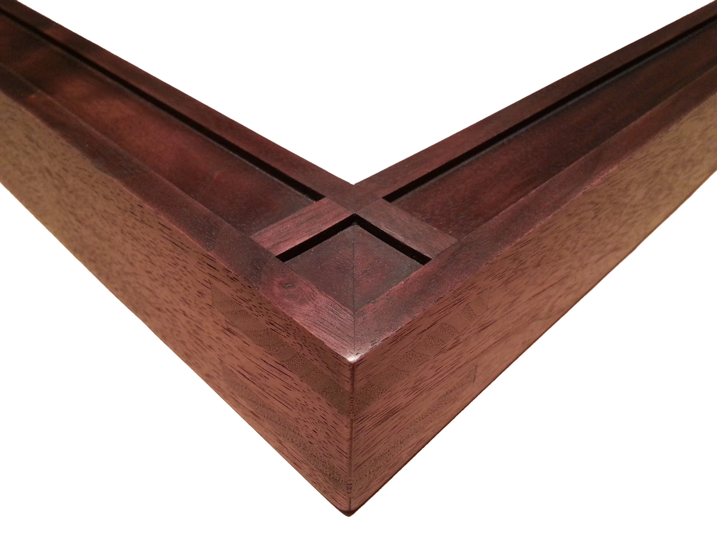 112134 Walnut, Arts and Crafts 1 1/2" (W) FACE x 1 3/4" (D) DEEP O.D.