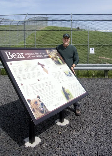 Eagle's NEST US President & CEO, Todd Slinde visiting WSU's Bear Center: http://environment.wsu.edu/facilities/bears/bear-center.html