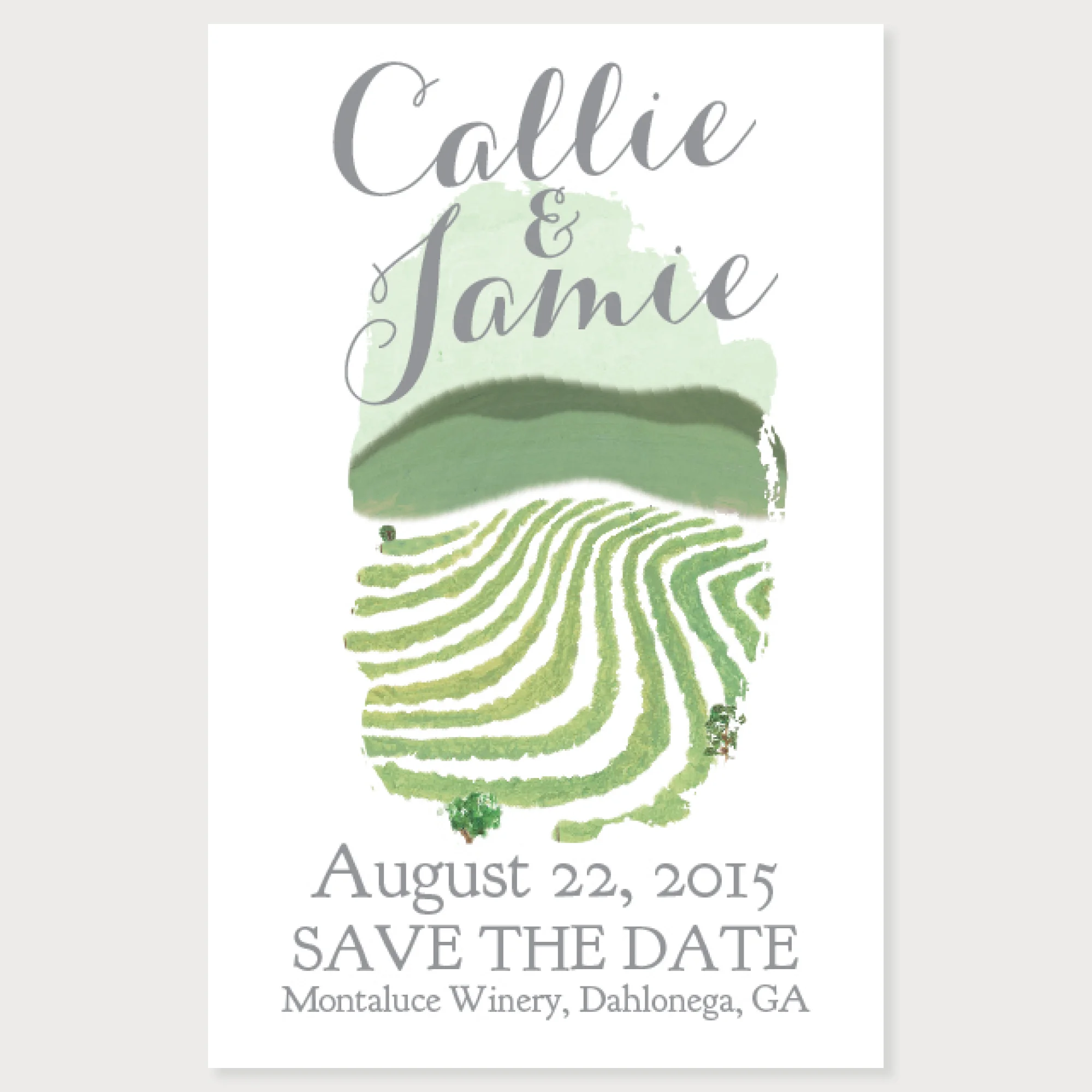 Winery Save-the Date