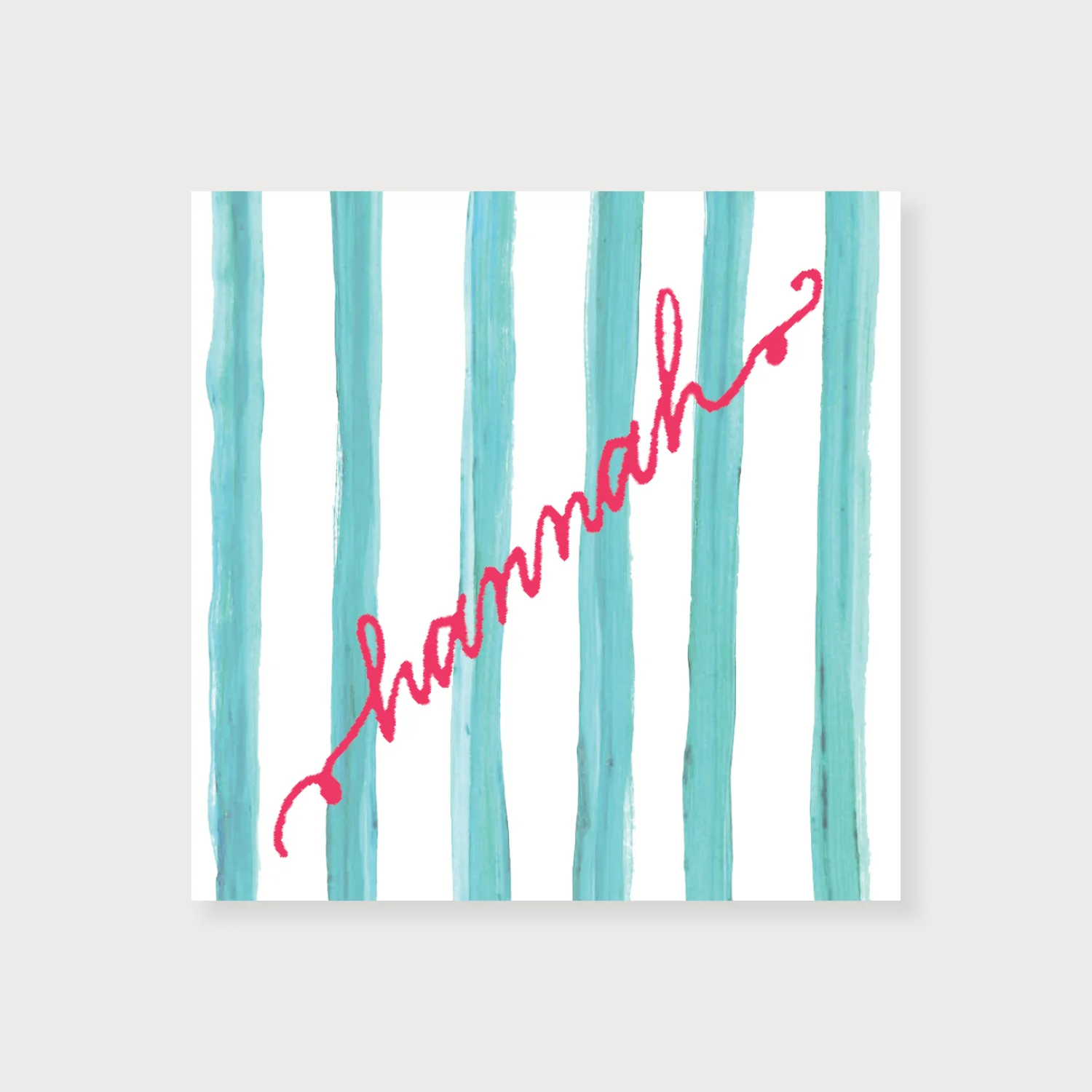 Beech Stripe Calling Cardmore colors...