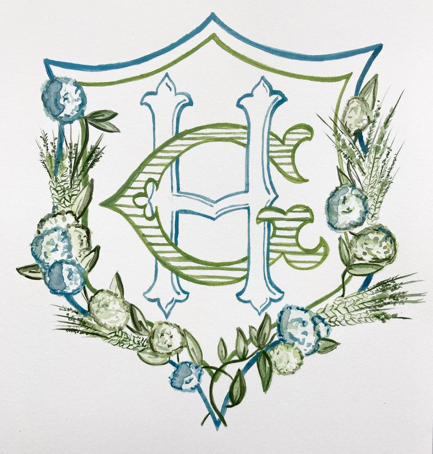 Can&rsquo;t say no to hydrangeas any time of year! Custom monogram created for the wedding, but stays yours forever

#custommonogram #monogram #weddingmonogram #alabamawedding #alabamaweddings #calligraphy #calligrapher #bessbooth #bessboothcalligrap