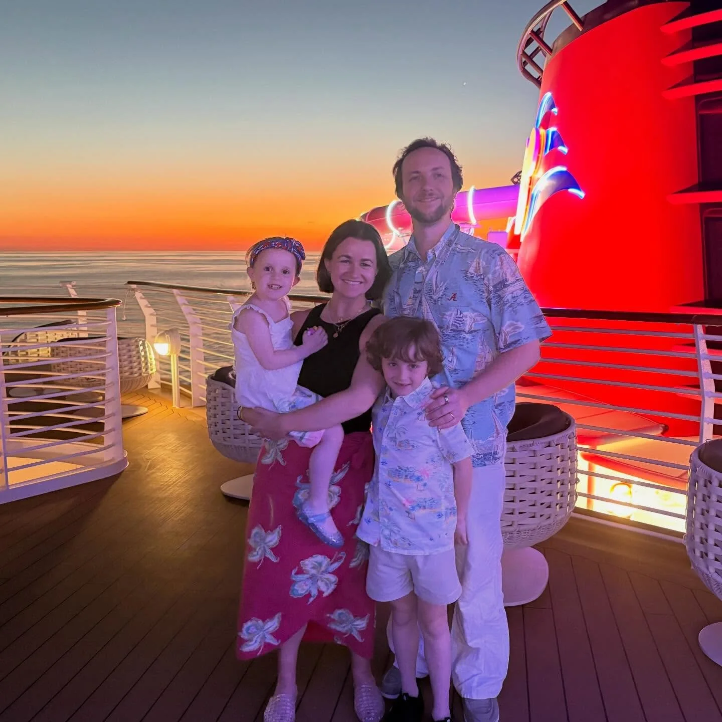 A truly magical adventure with my sweet little people, patient husband and wonderful mama! A life at sea sure suited us! It came and went too fast. @disneycruiseline Wish plus the roadtrip to get there was full of memories I&rsquo;d never trade for a