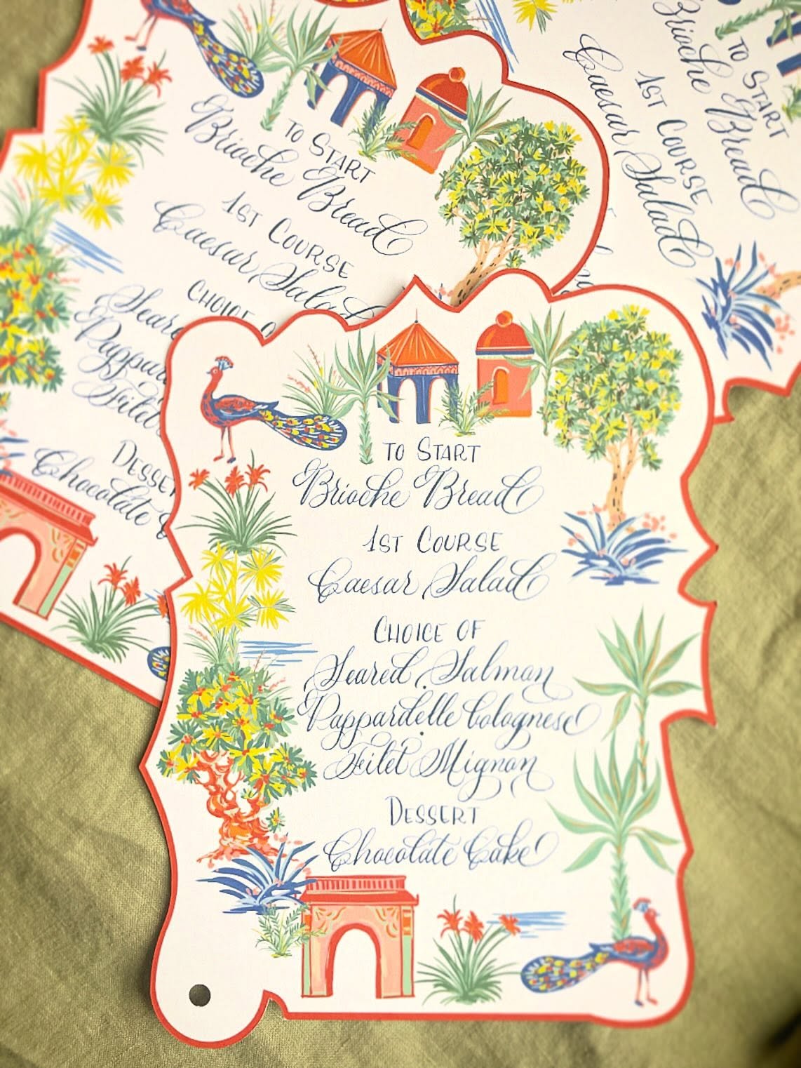 Lunch in Palm Beach anyone? Saying hello to spring with vibrant color and all the tropical decor for a waterside wedding