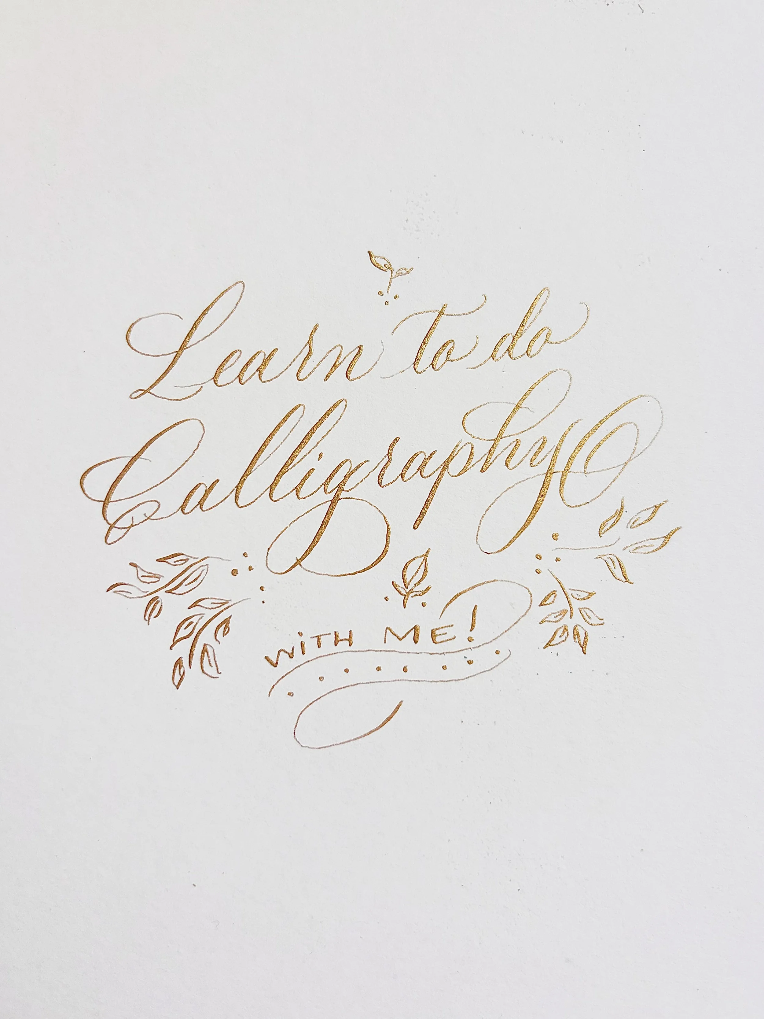 Calligraphy Classes!