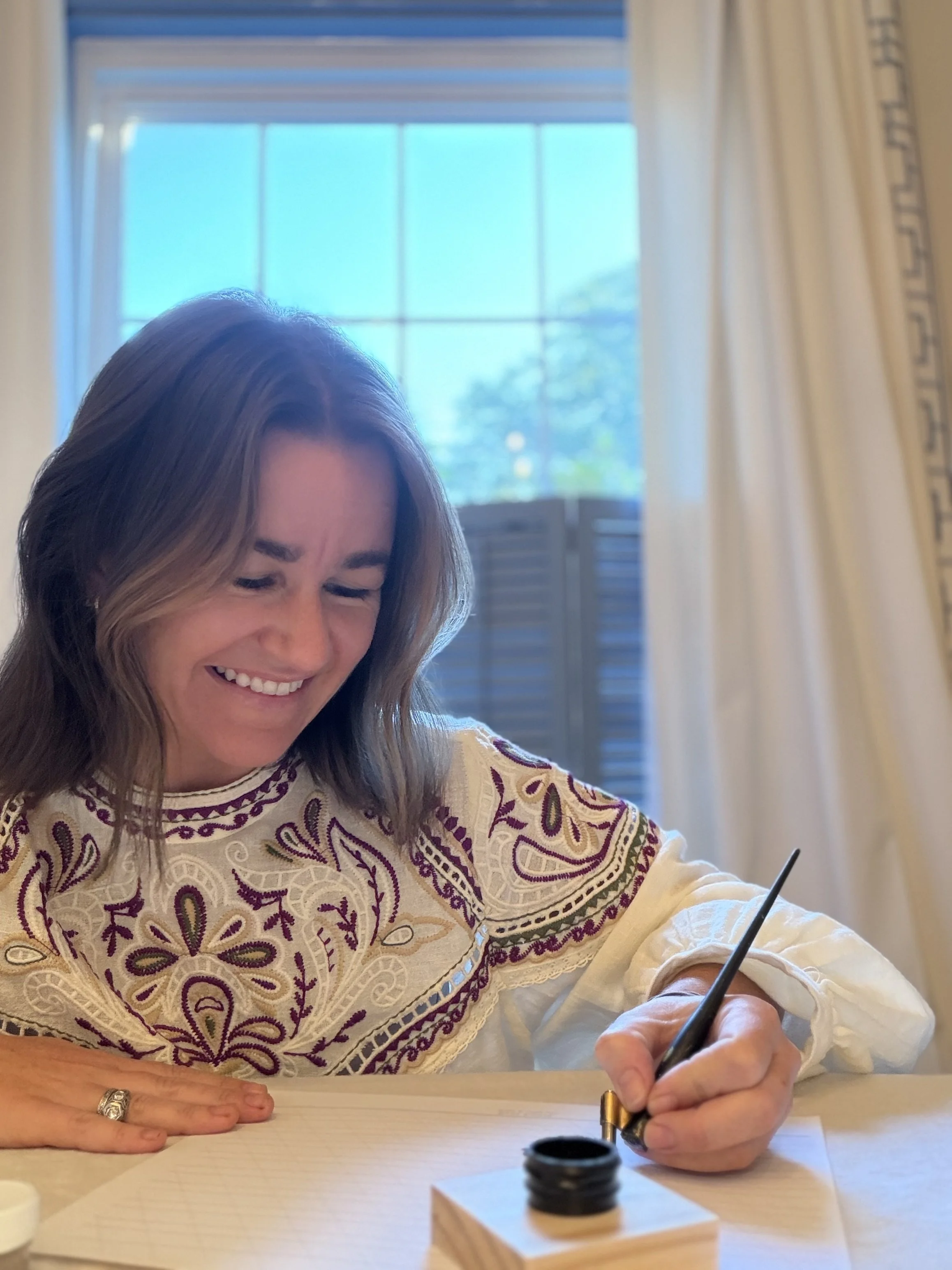 Calligraphy &amp; Wine Night