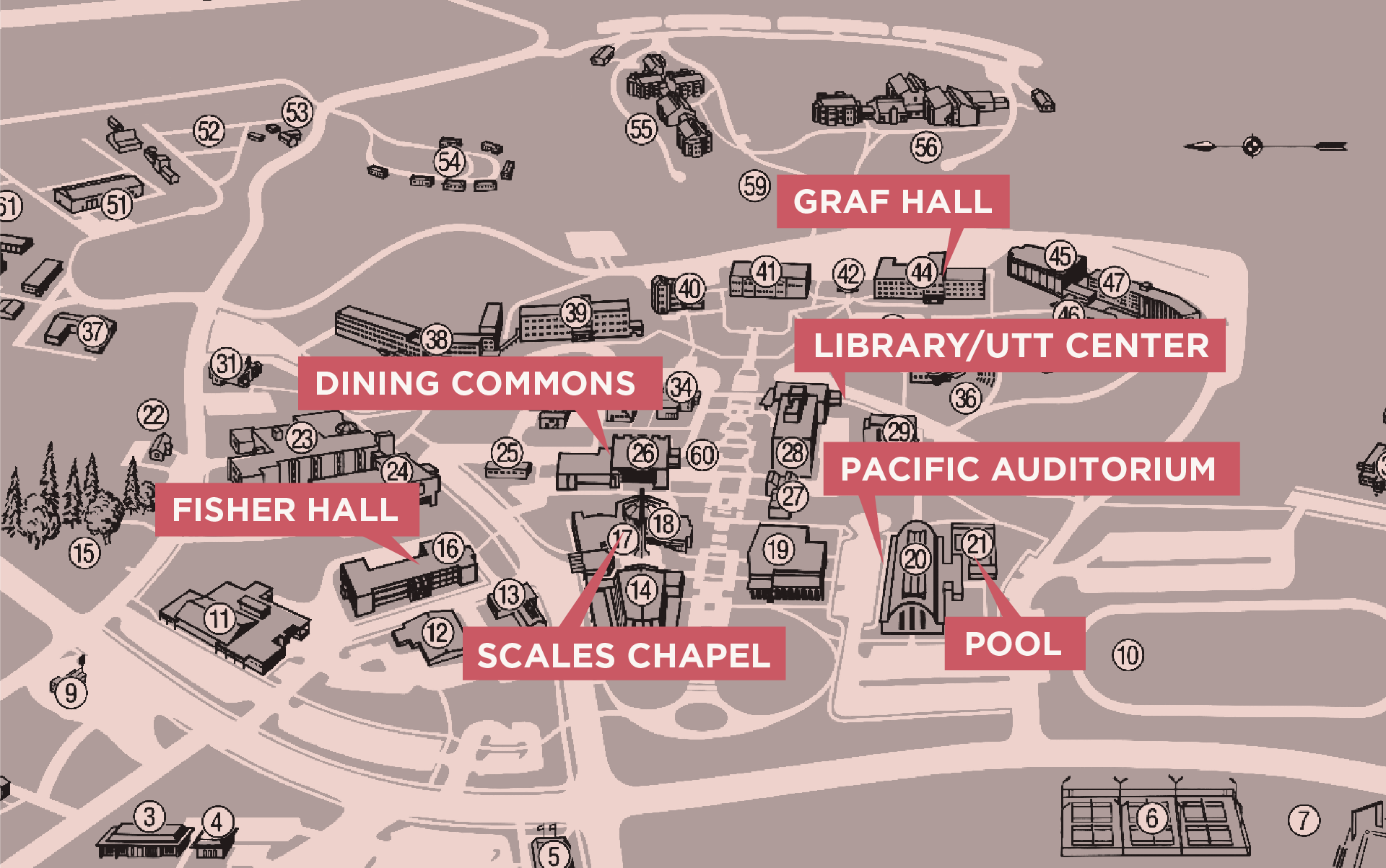 PUC Campus Map