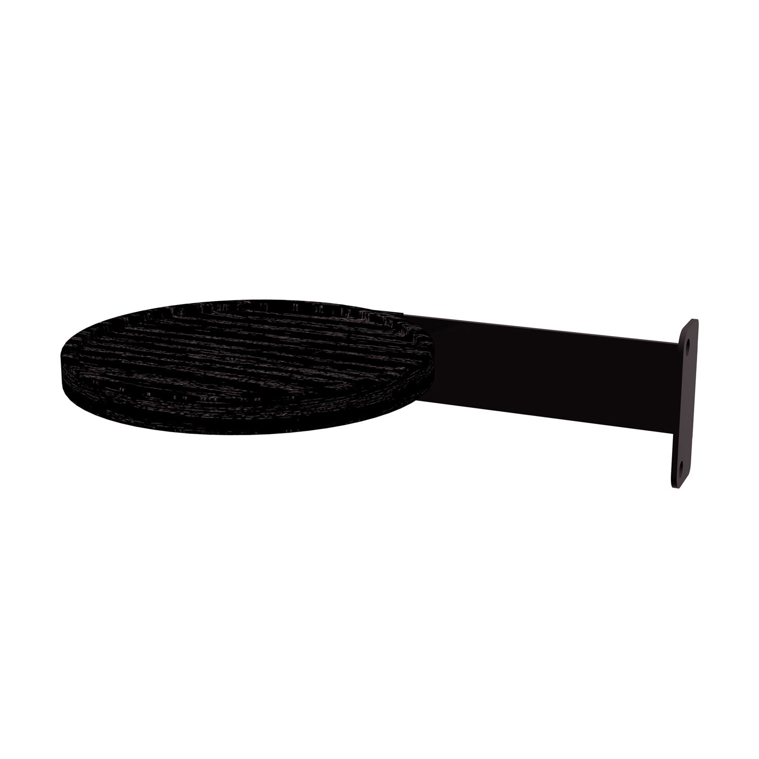 Branch Side Tray Ash Black Black Bracket