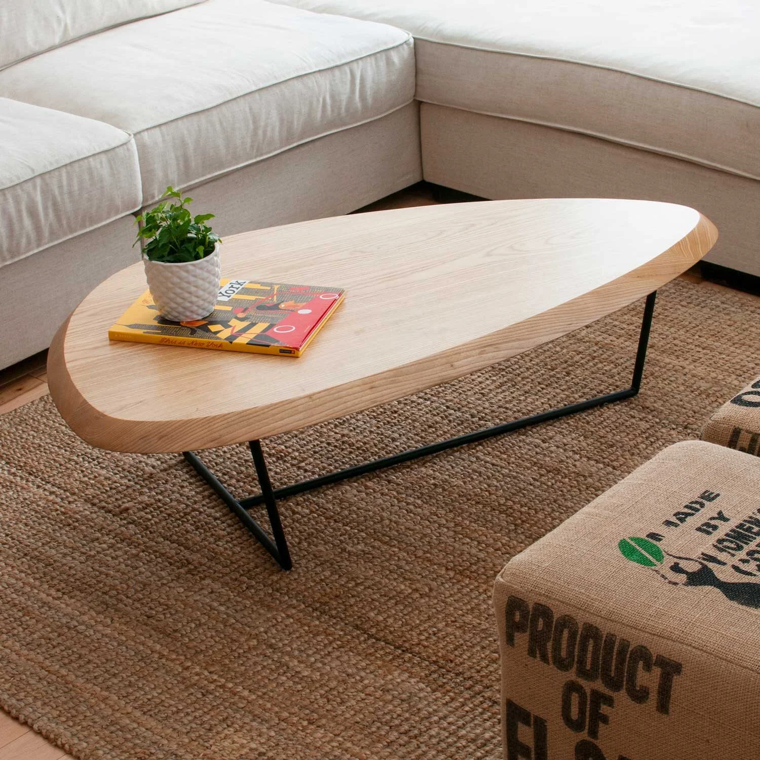 Hull Coffee Table Ash Natural