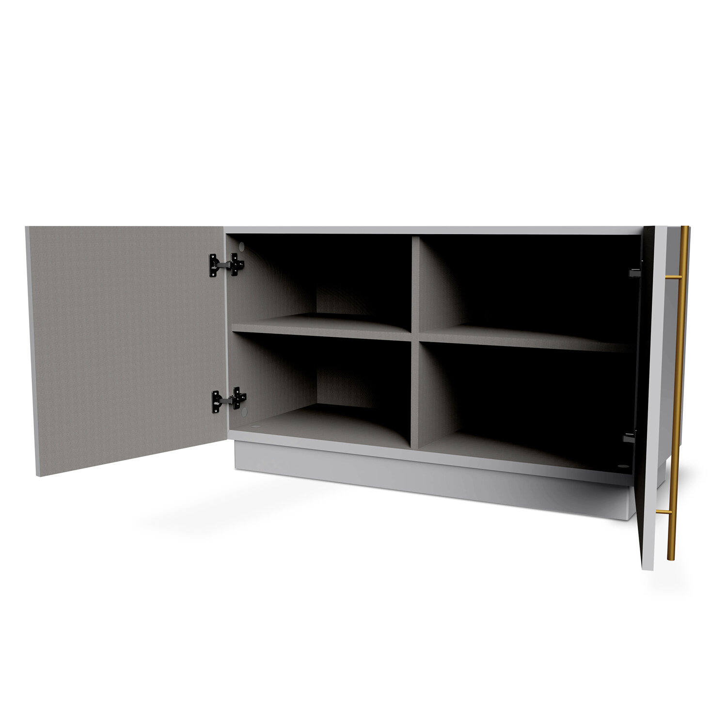 Elora Cabinet Open - Dusk