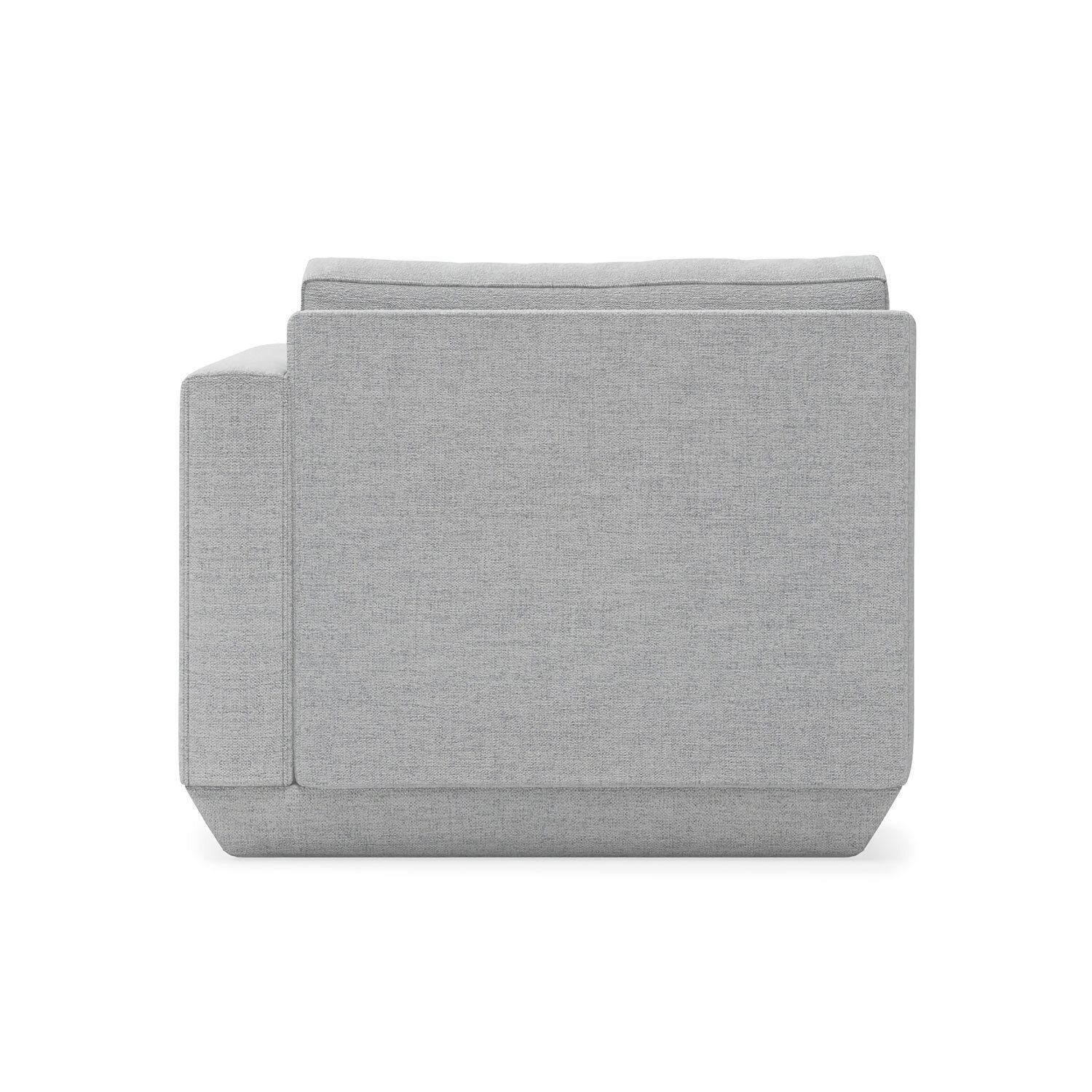 Podium Arm Right - Bayview Silver - Back