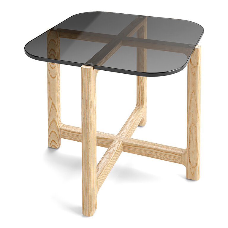 Quarry End Table - Smoke Glass & Natural Ash - P01.jpg