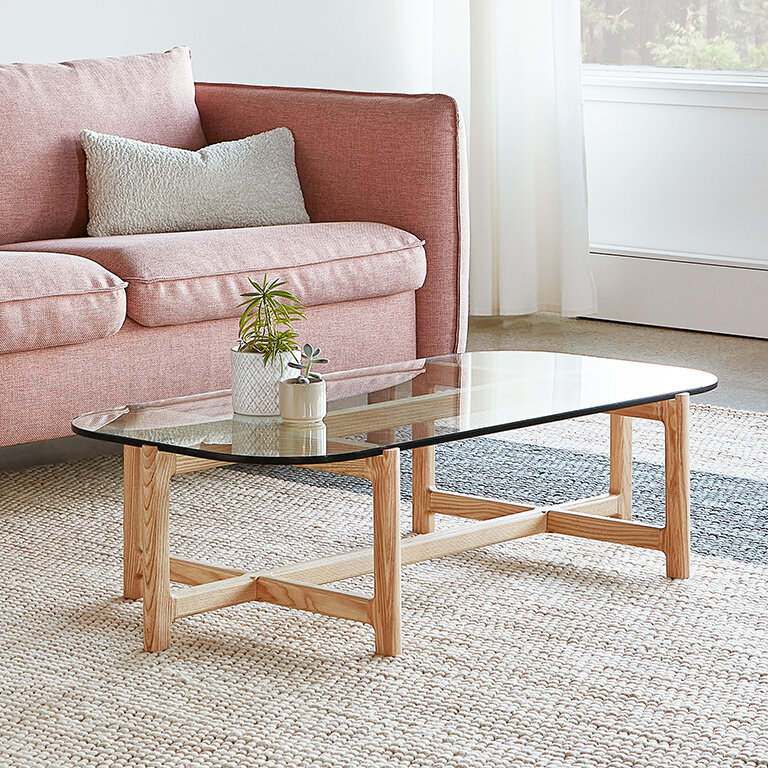 Rialto Sofa Bed and Quarry Rectangle Coffee Table