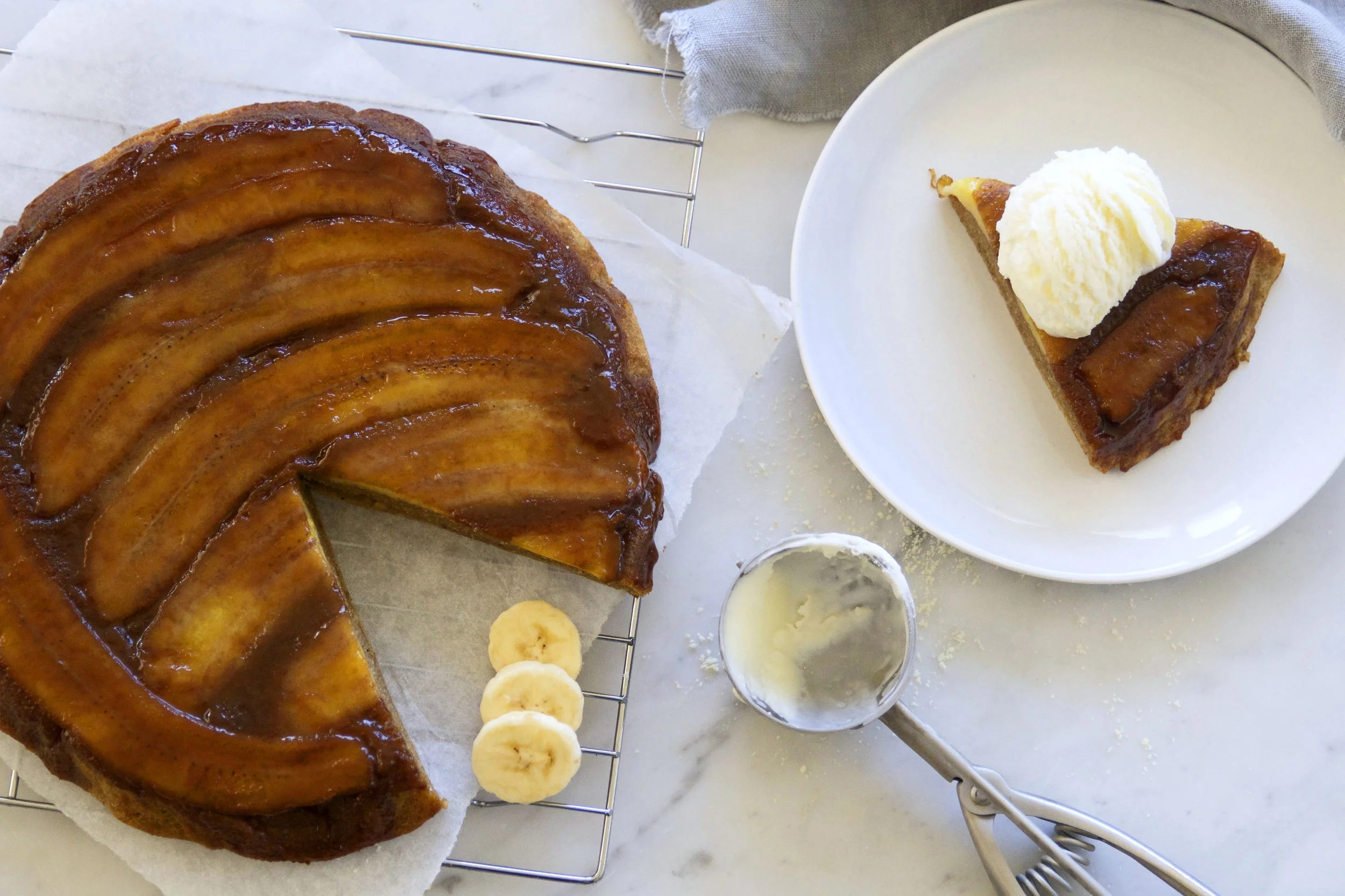 ALL GOOD_Low Res_Caramelised banana ginger cake1.jpg