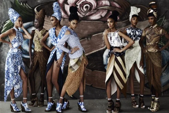 excerpt from The Gangs of New York editorial, Vogue 2011, by Mario Testino and Grace Coddington