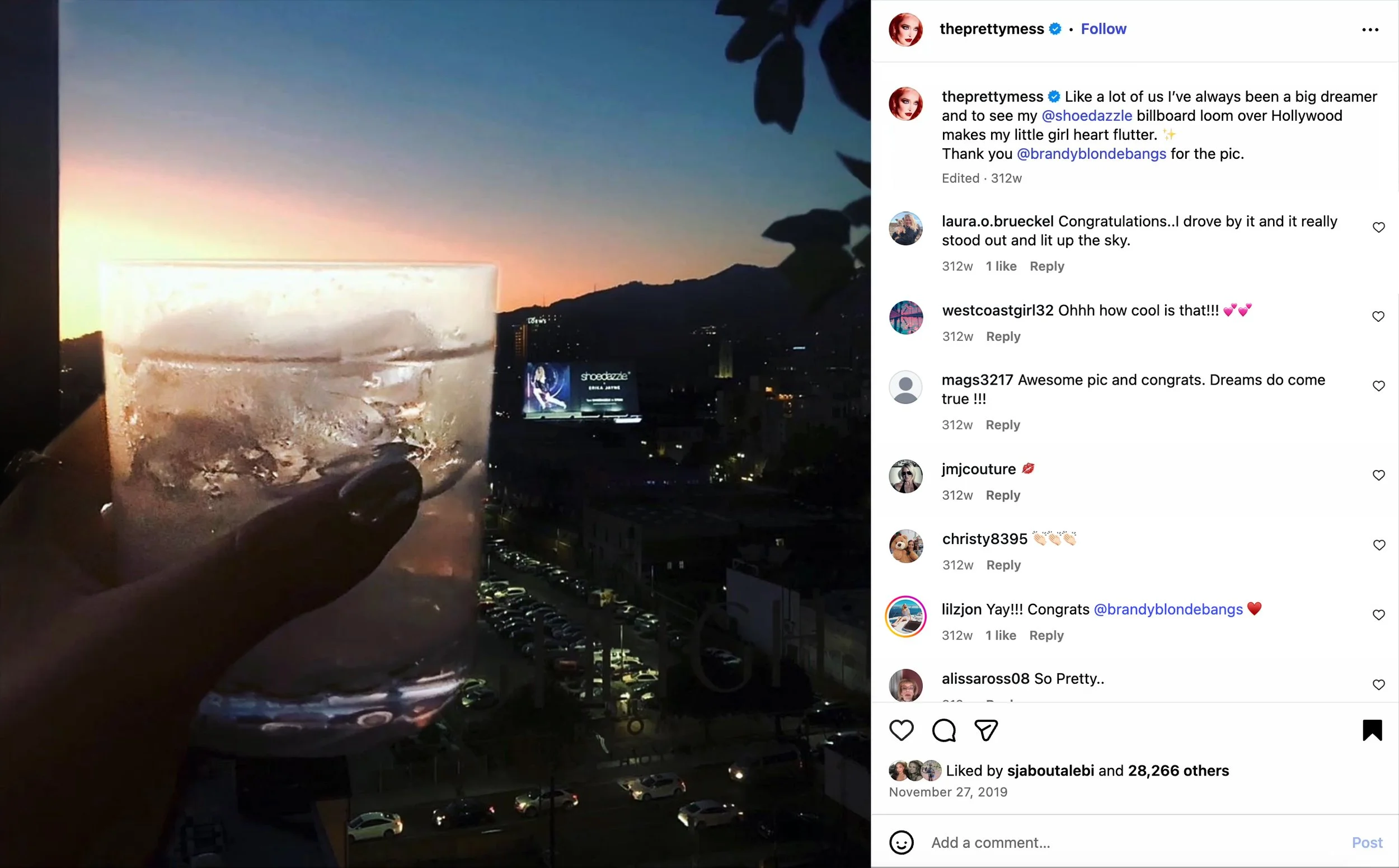 Billboard (and Shoutout!) for Erika Jayne x ShoeDazzle